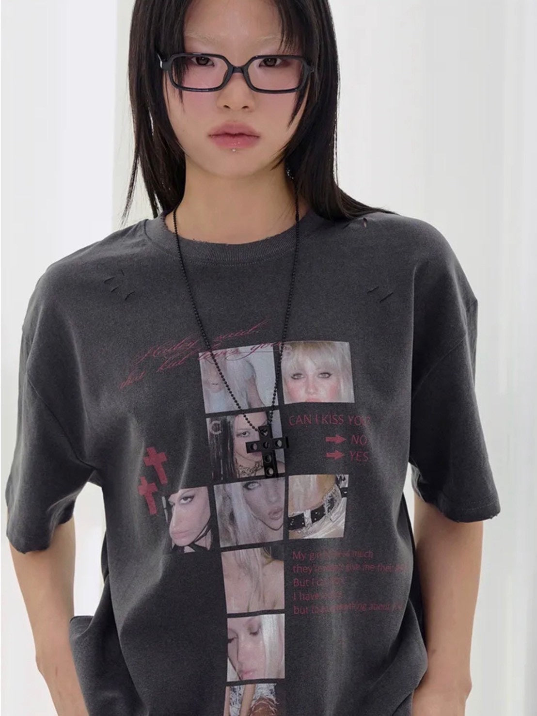 【FANCY CLUB】DAMAGE FEARLESS TEE