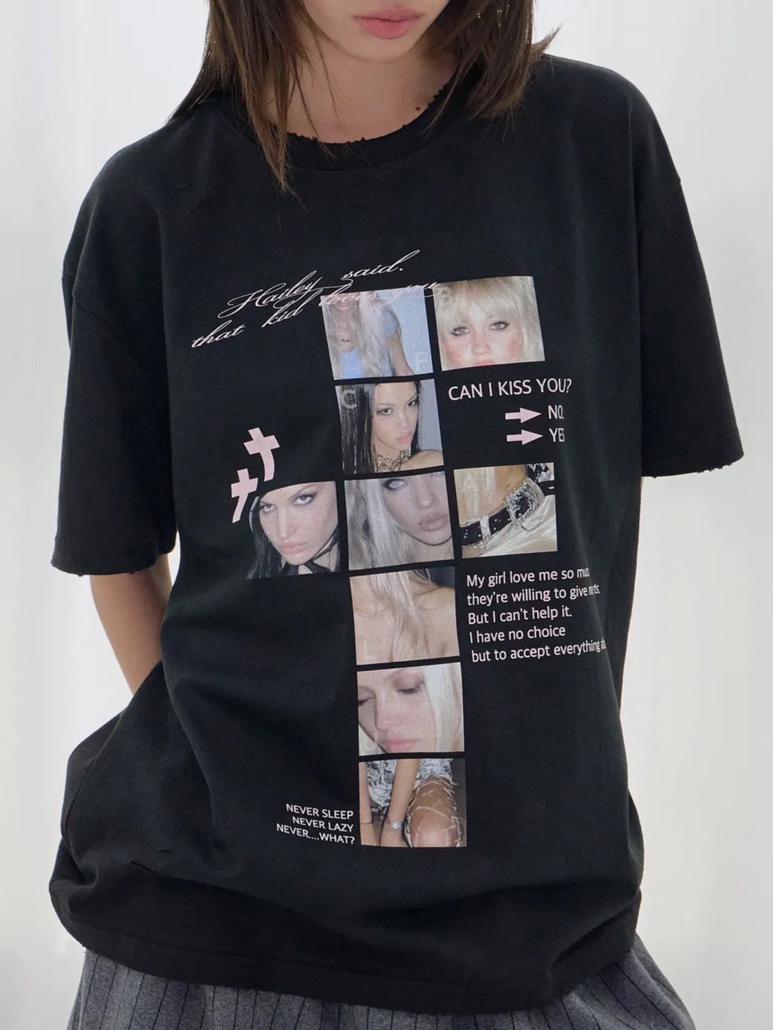 【FANCY CLUB】DAMAGE FEARLESS TEE