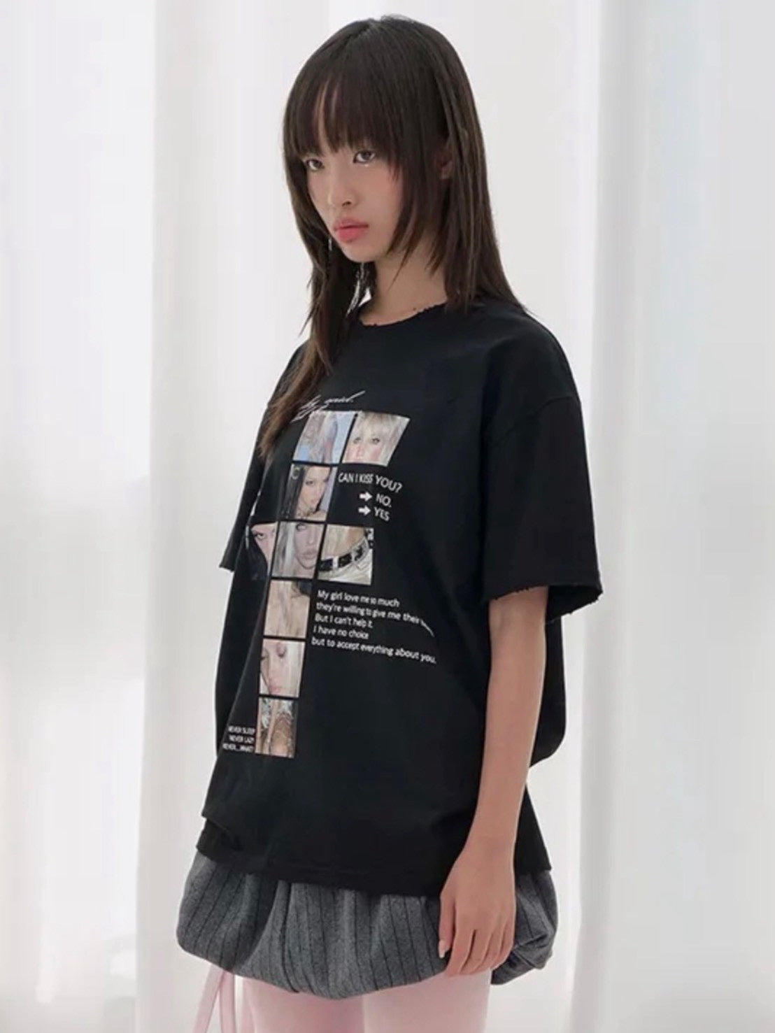 【FANCY CLUB】DAMAGE FEARLESS TEE