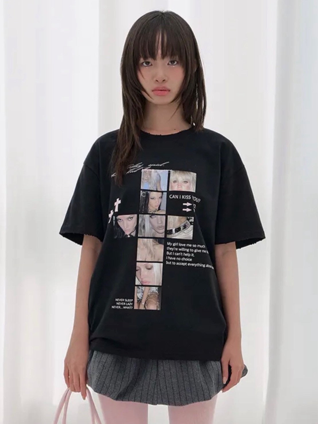 【FANCY CLUB】DAMAGE FEARLESS TEE