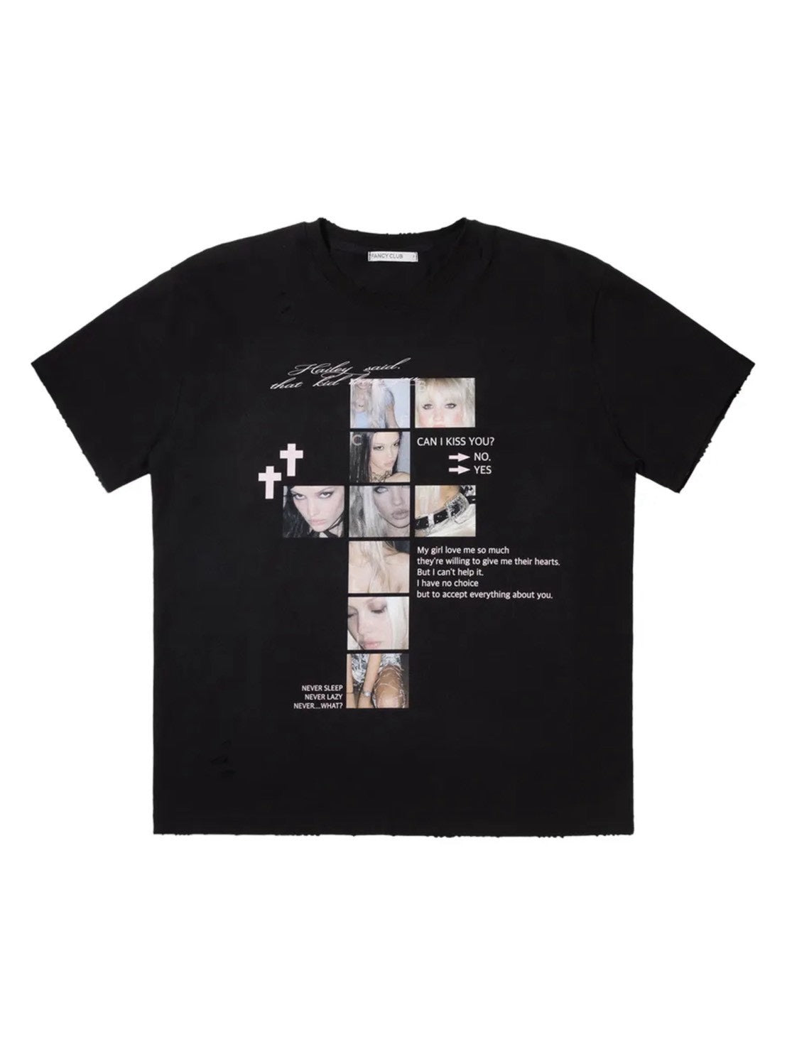 【FANCY CLUB】DAMAGE FEARLESS TEE