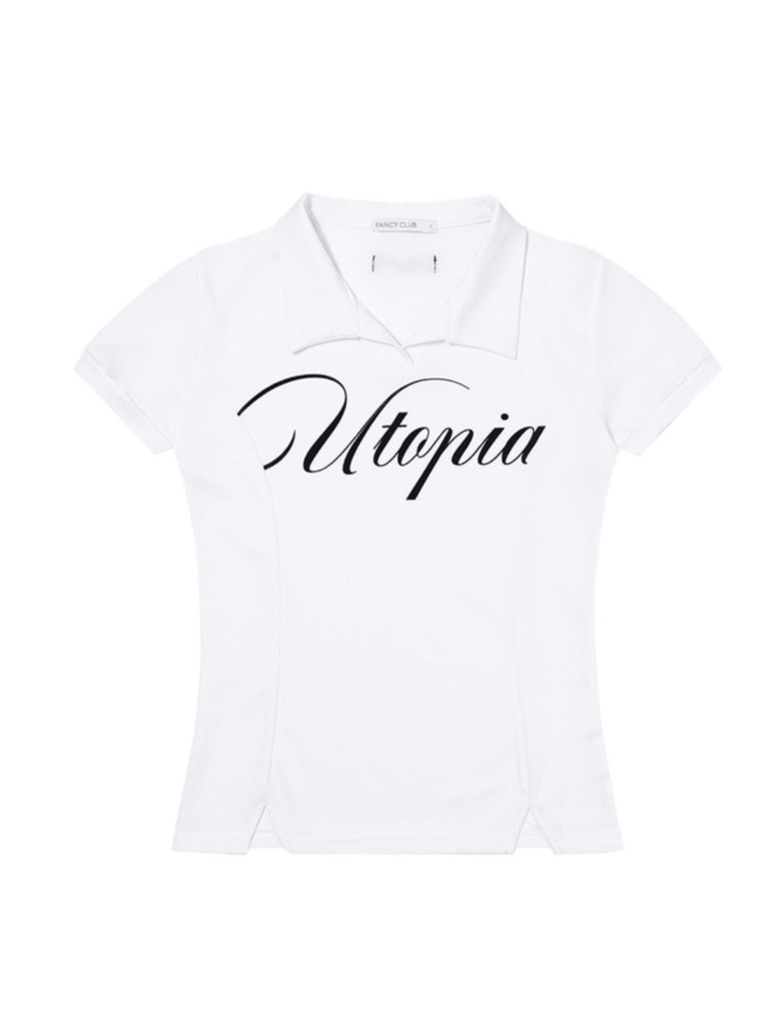 【FANCY CLUB】UTOPIA COLLAR TEE