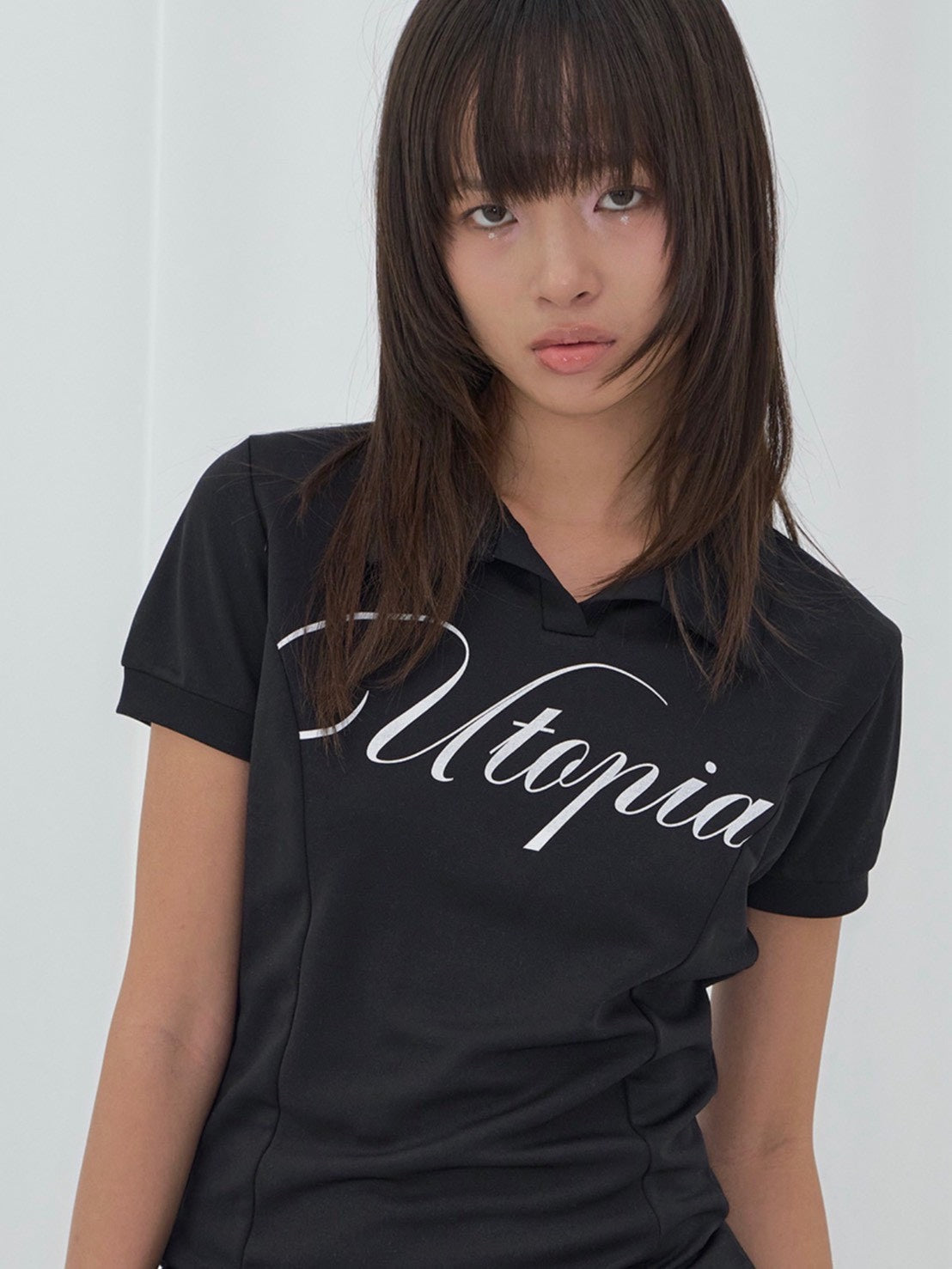 【FANCY CLUB】UTOPIA COLLAR TEE