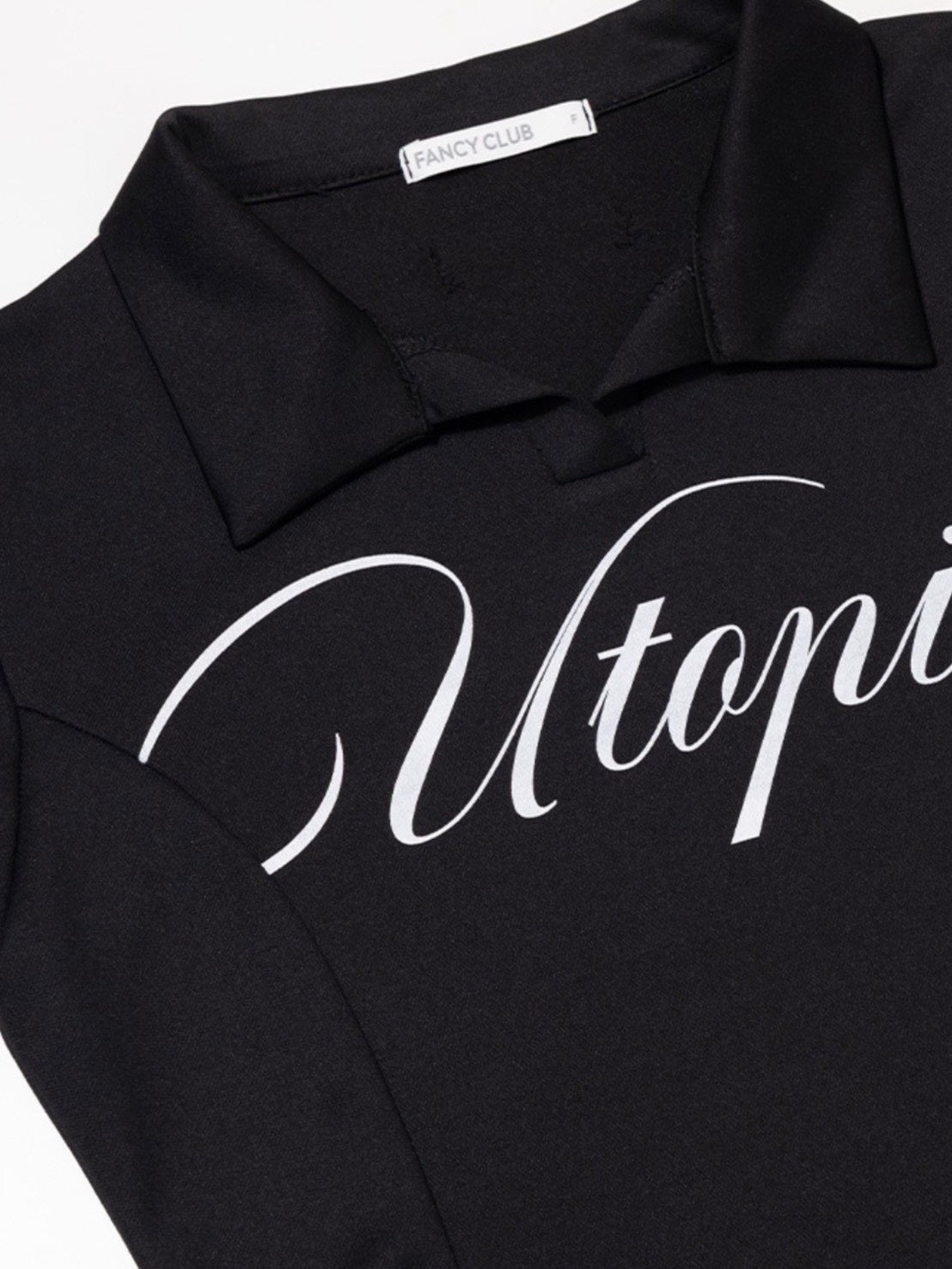 【FANCY CLUB】UTOPIA COLLAR TEE