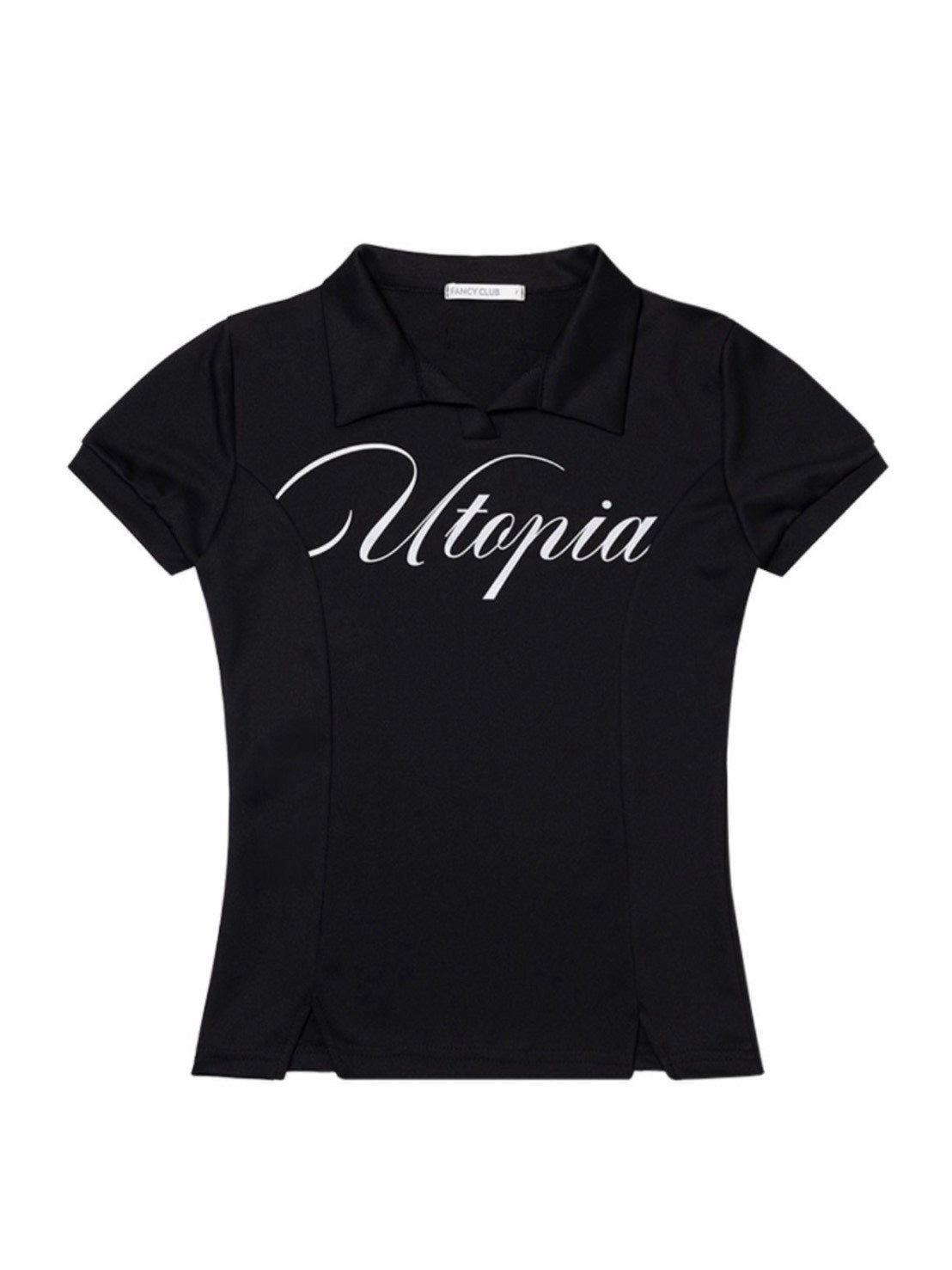 【FANCY CLUB】UTOPIA COLLAR TEE