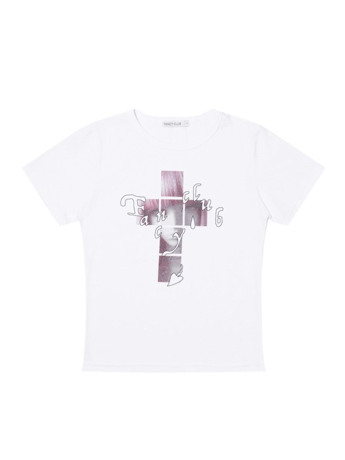 【FANCY CLUB】CROSS KIRA TEE