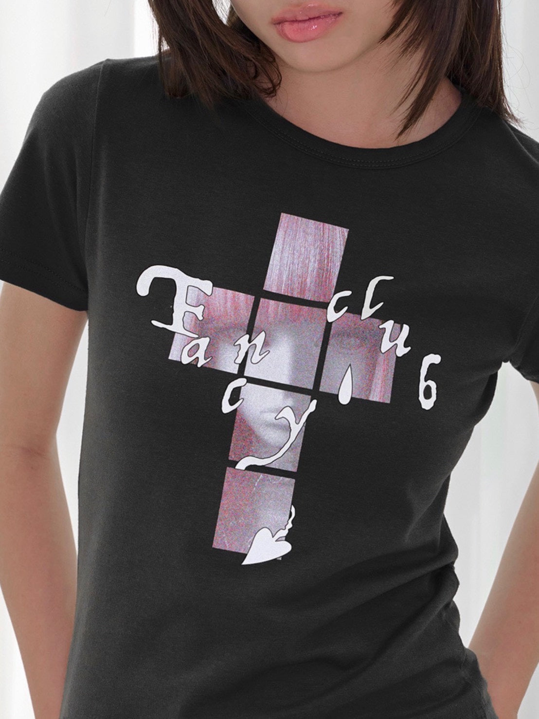 【FANCY CLUB】CROSS KIRA TEE