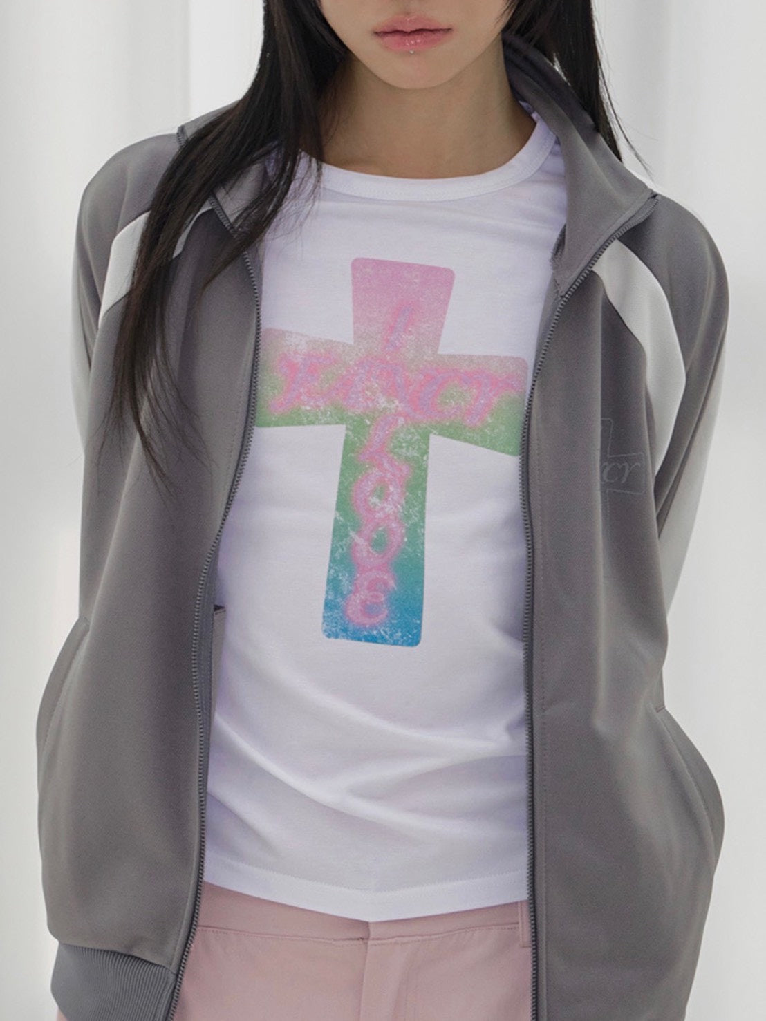 【FANCY CLUB】FROSS GLOSSY TEE