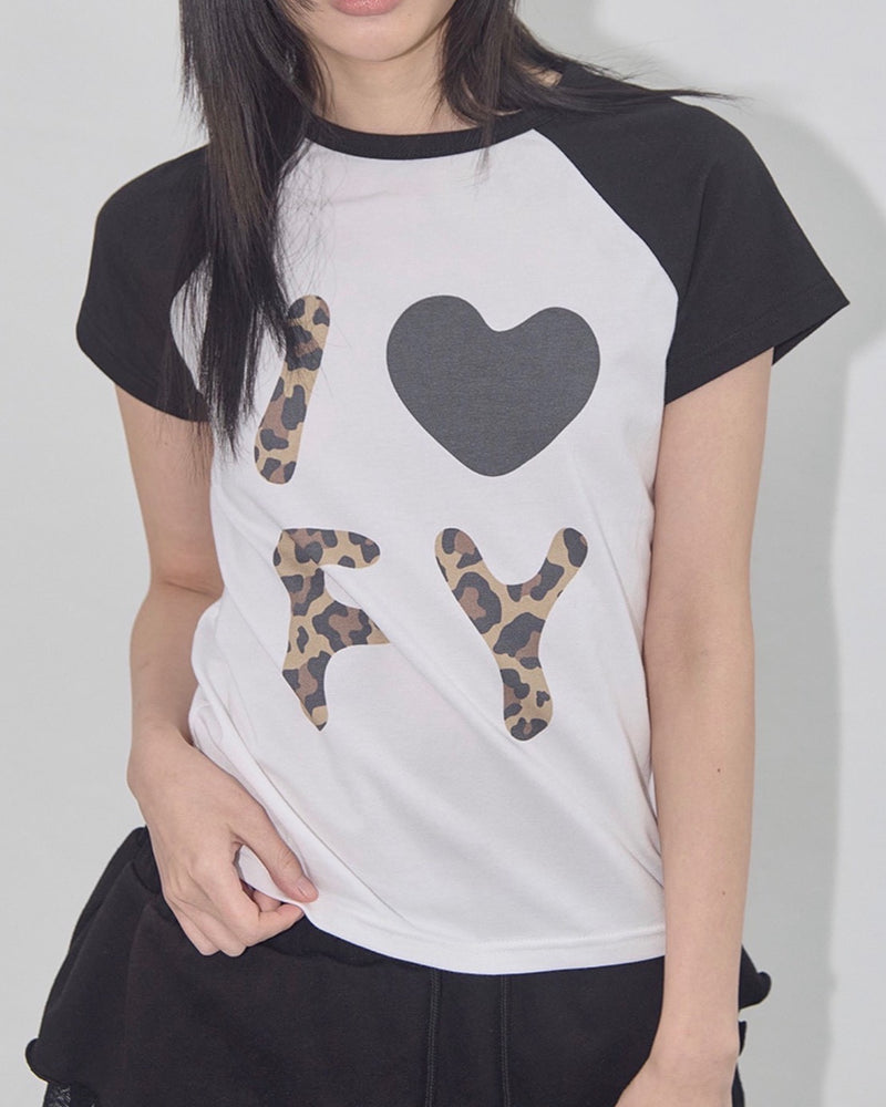 【FANCY CLUB】I LOVE FY TEE