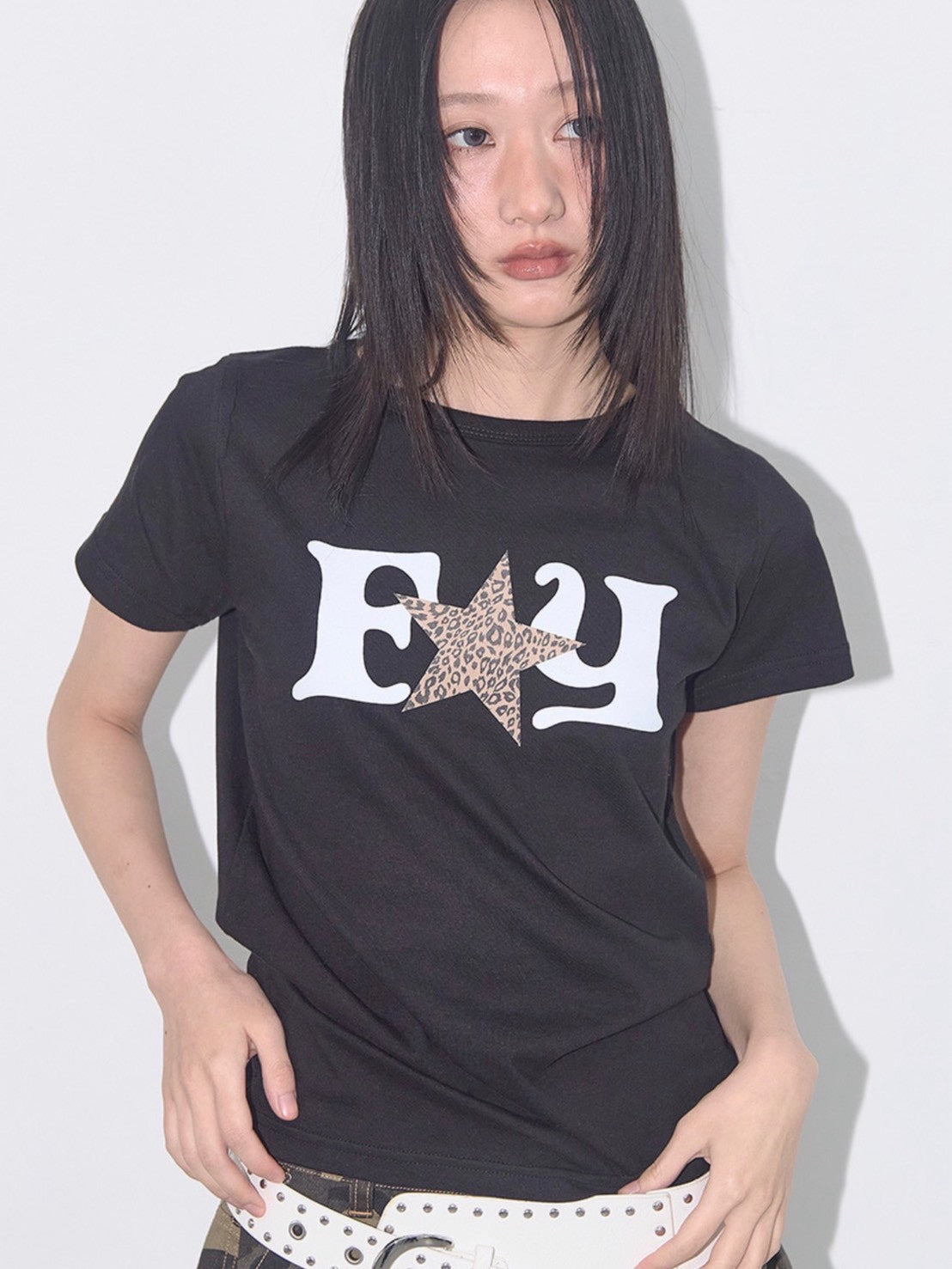 【NASTY FANCY CLUB】FY LEOPARD TEE