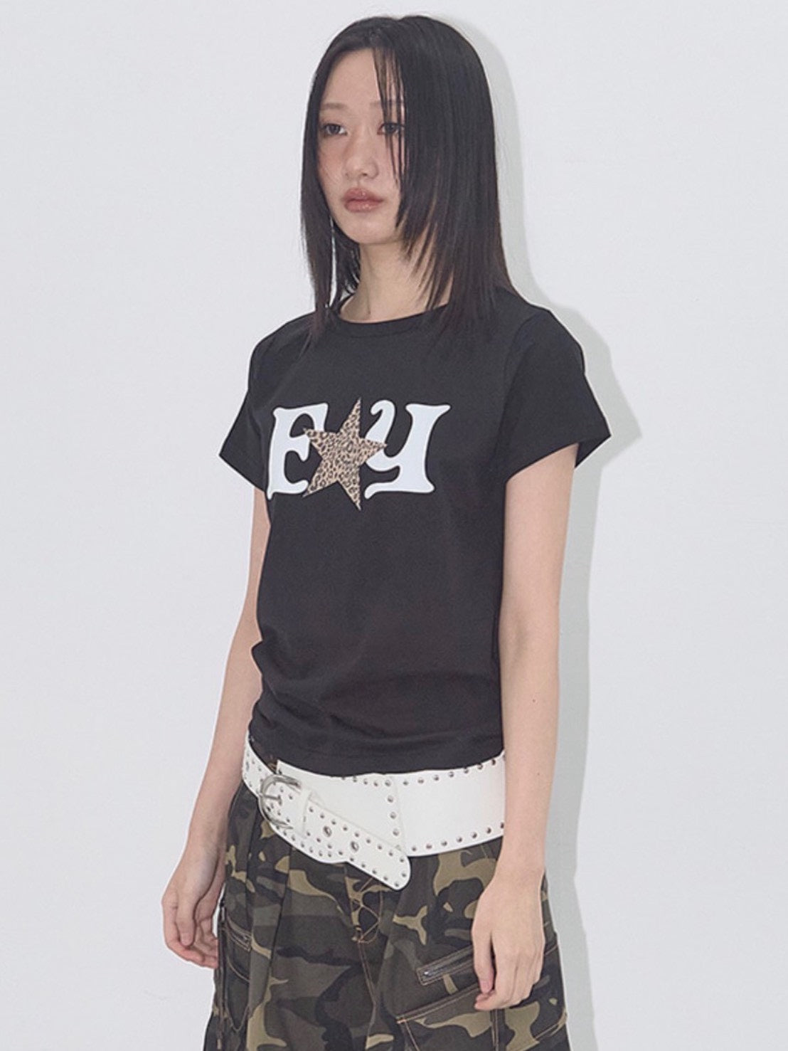 【NASTY FANCY CLUB】FY LEOPARD TEE