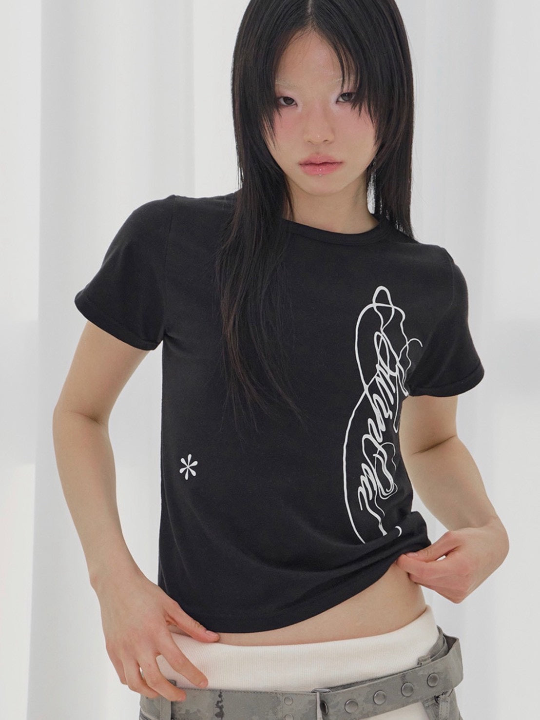 【FANCY CLUB】BURNING LEAF TEE