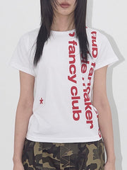 【FANCY CLUB】BAYWATCH CROP TEE