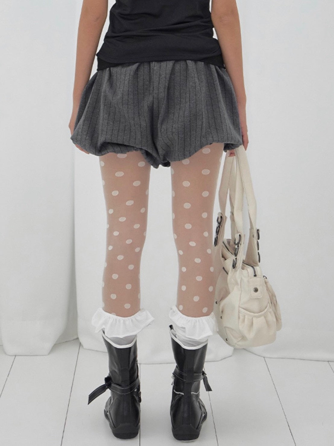 【FANCY CLUB】BANDING PUMPKIN SHORTS