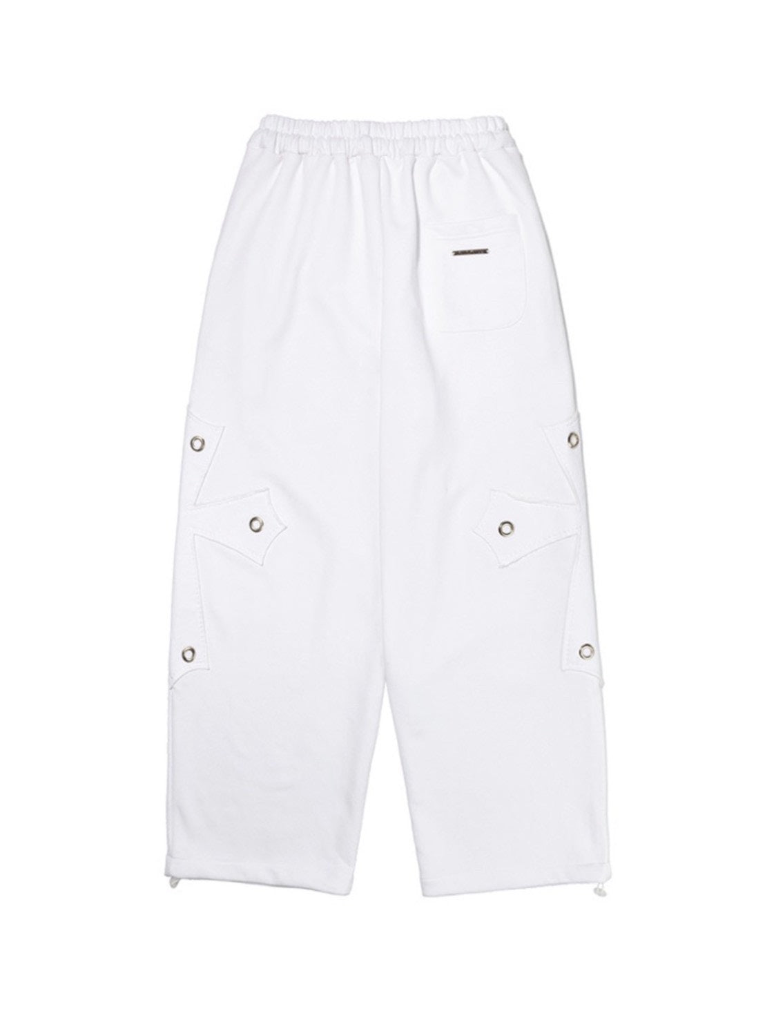 【FANCY CLUB】BIG CROSS EYELET SWEATPANTS