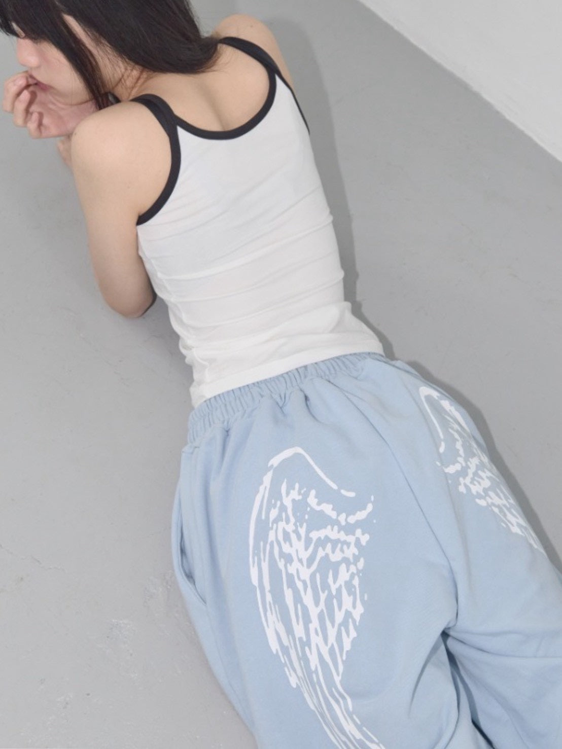 【FANCY CLUB】ANGEL VINTAGE SWEATPANTS
