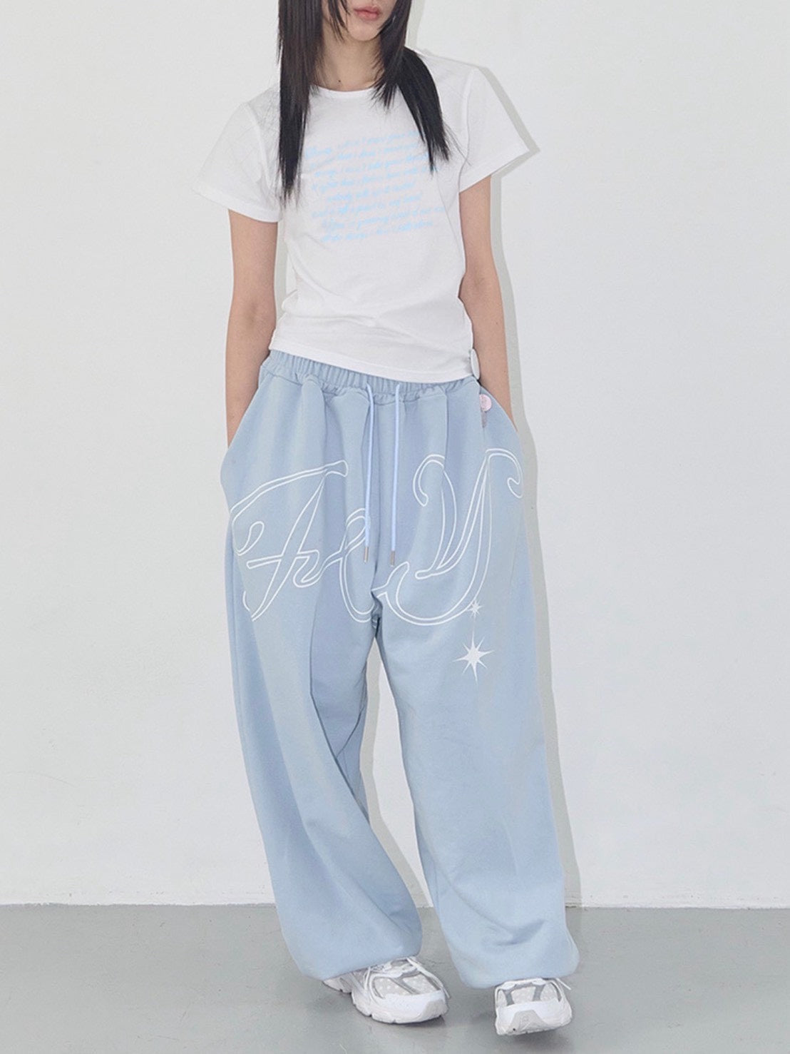 【FANCY CLUB】ANGEL VINTAGE SWEATPANTS
