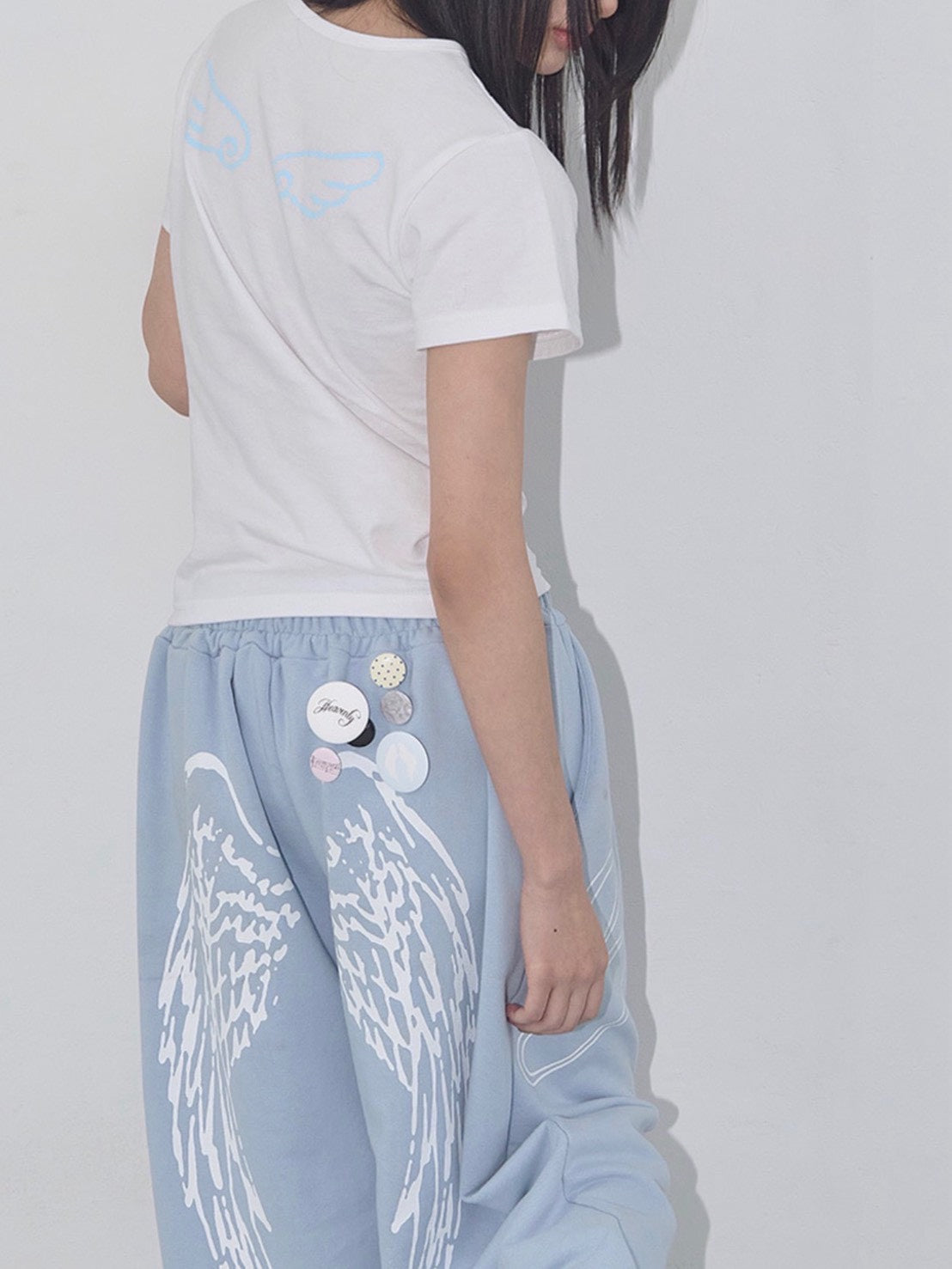 【FANCY CLUB】ANGEL VINTAGE SWEATPANTS