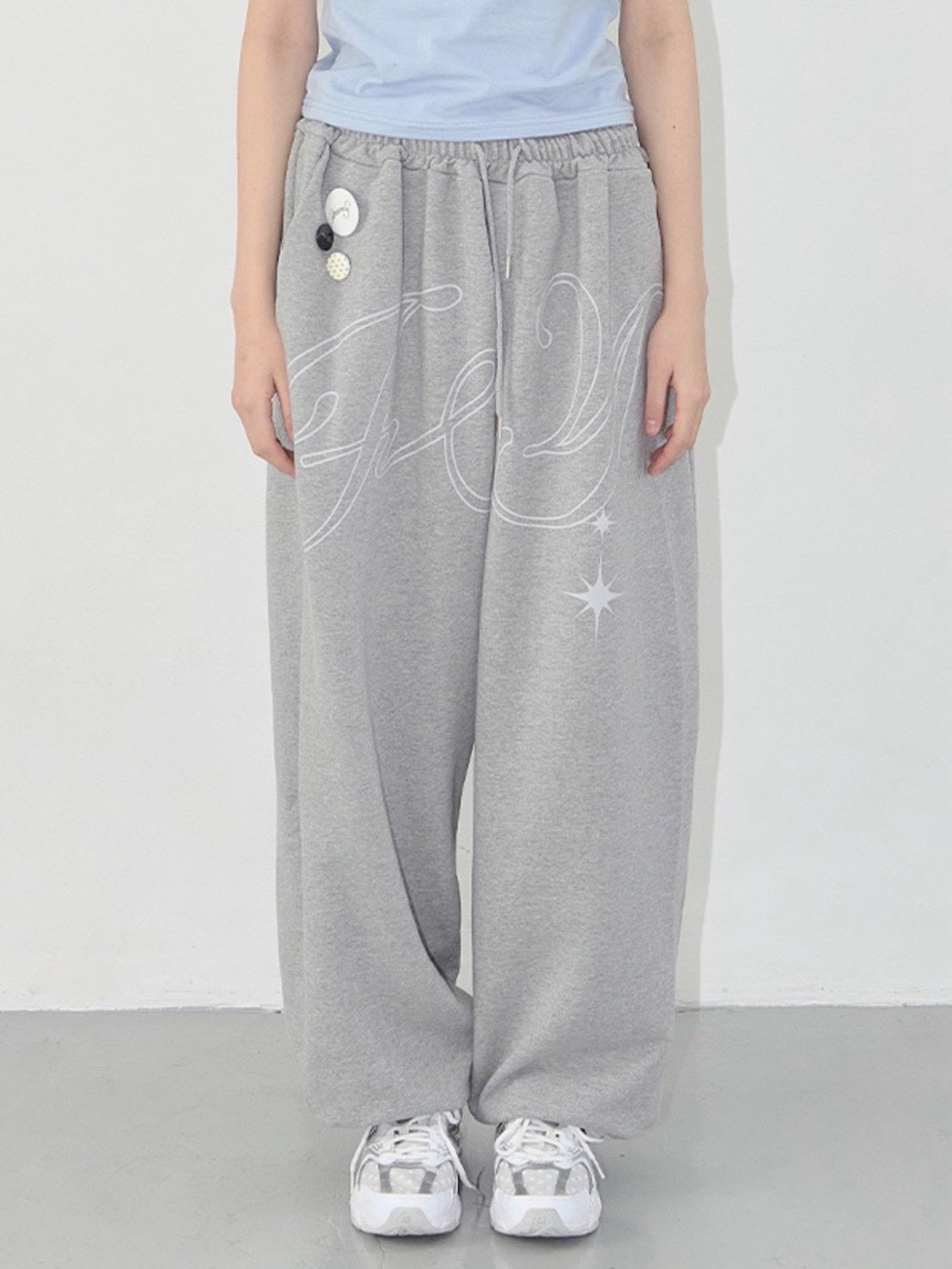【FANCY CLUB】ANGEL VINTAGE SWEATPANTS