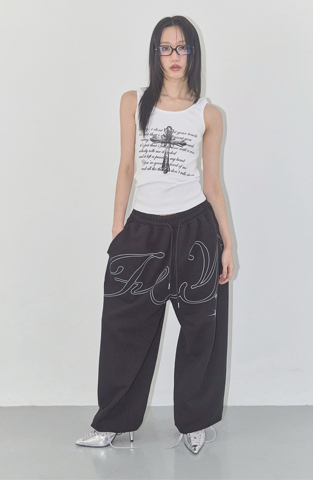 【FANCY CLUB】ANGEL VINTAGE SWEATPANTS