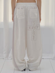 【FANCY CLUB】FROSS GLOSSY TRACK PANTS
