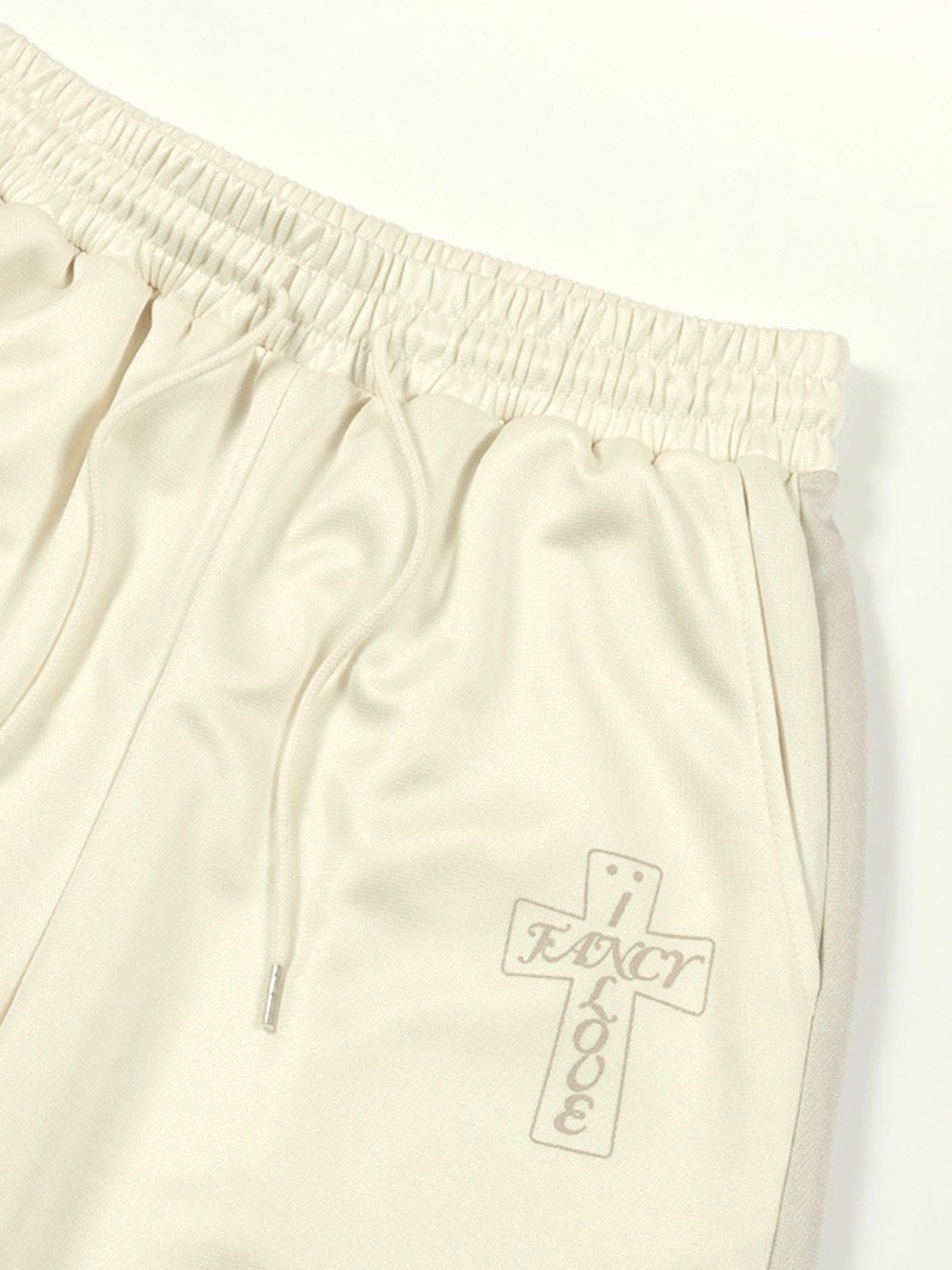 【FANCY CLUB】FROSS GLOSSY TRACK PANTS