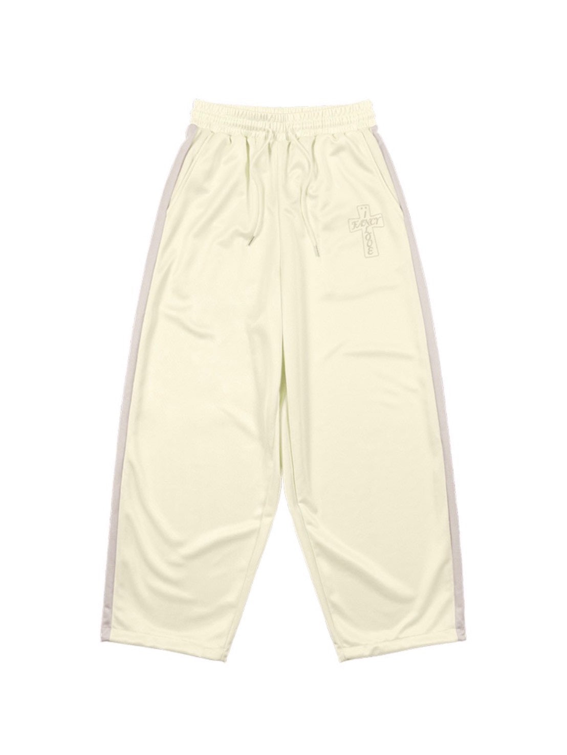 【FANCY CLUB】FROSS GLOSSY TRACK PANTS