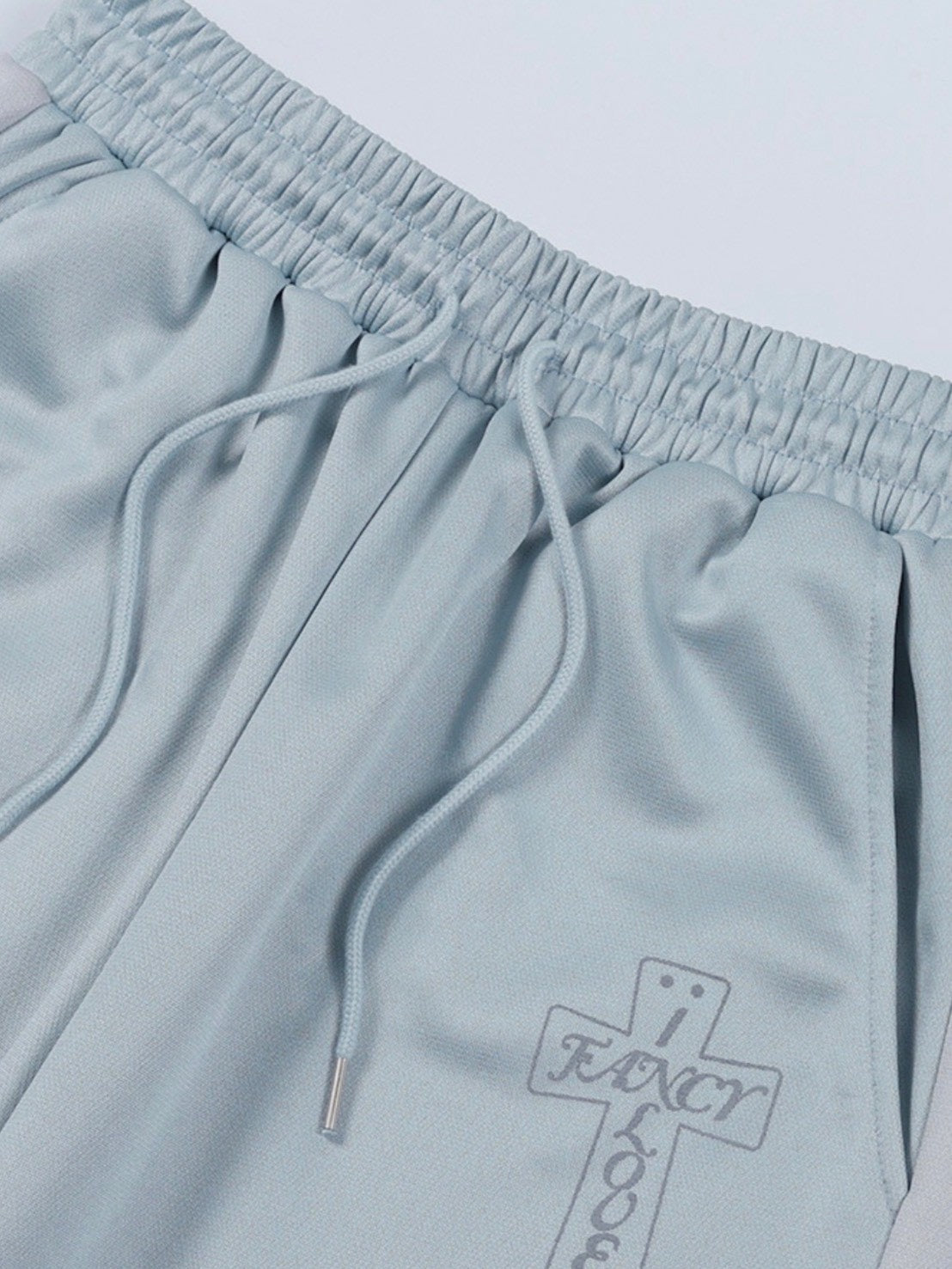 【FANCY CLUB】FROSS GLOSSY TRACK PANTS