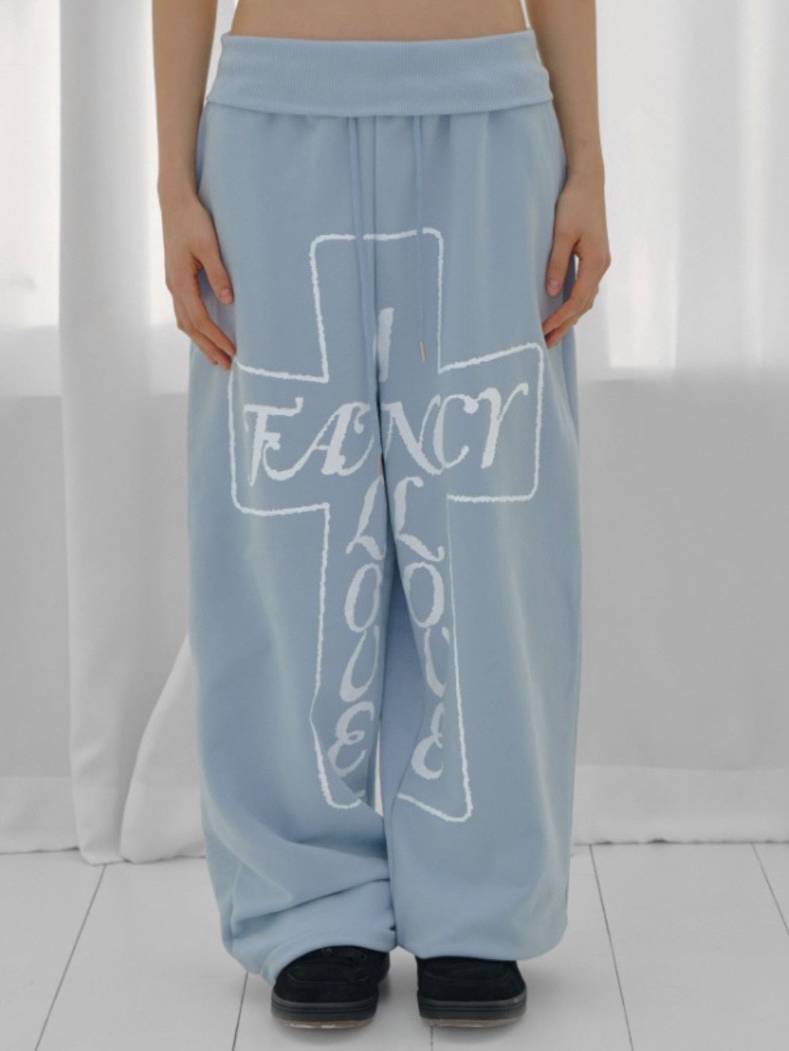【FANCY CLUB】FROSS BANDING SWEATPANTS