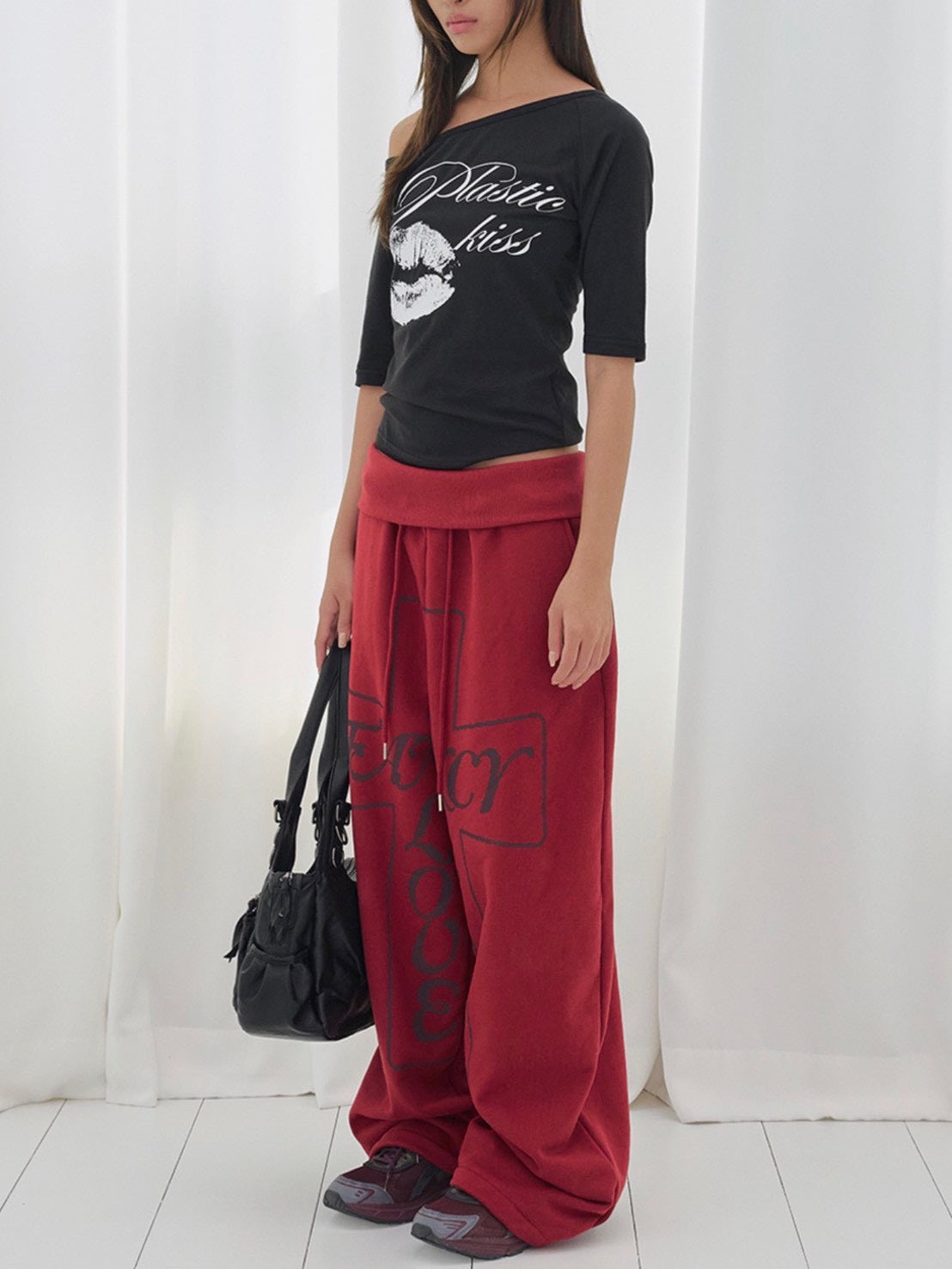 【FANCY CLUB】FROSS BANDING SWEATPANTS