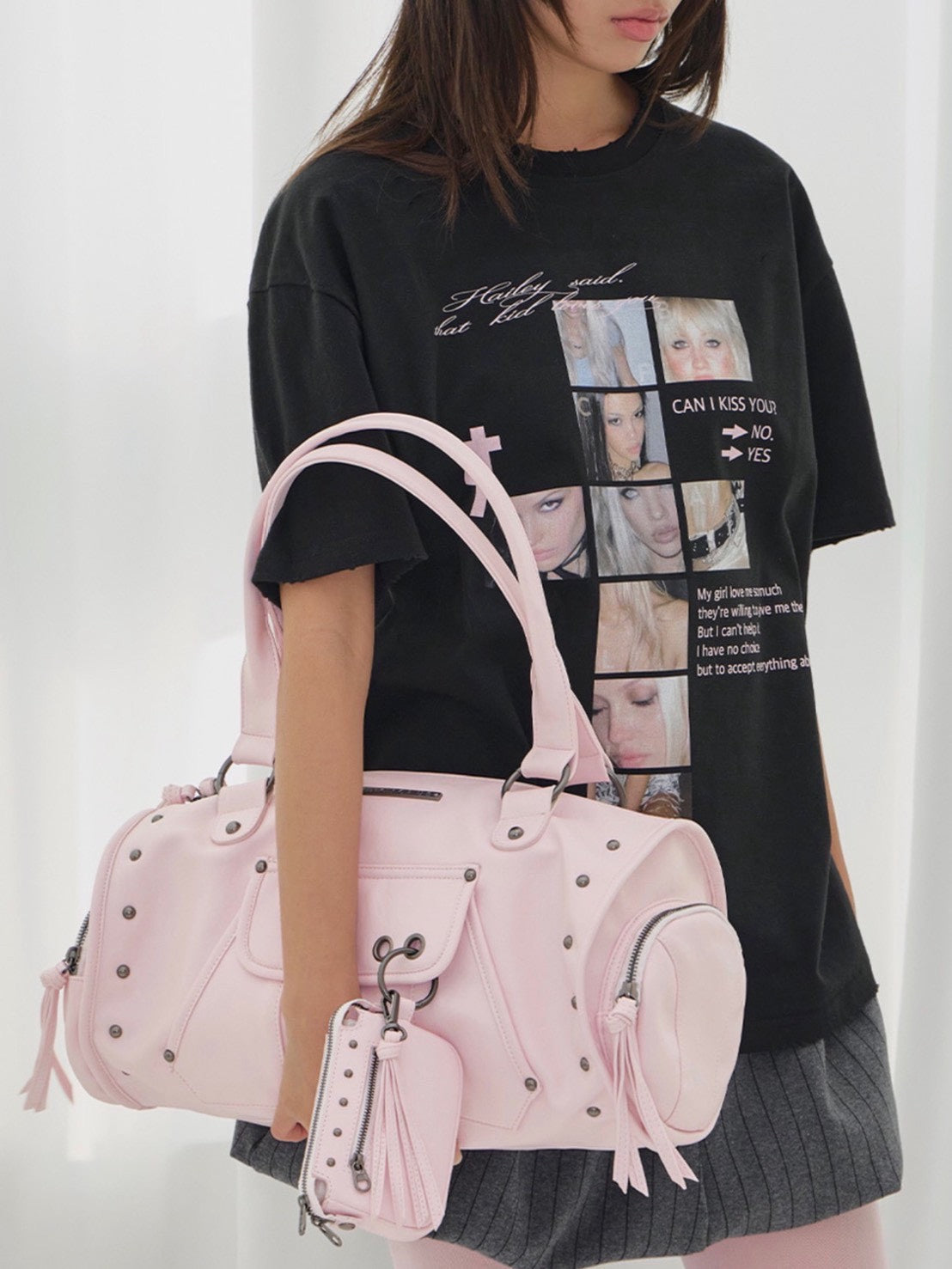 【FANCY CLUB】VEIL STUD BAG & WALLET