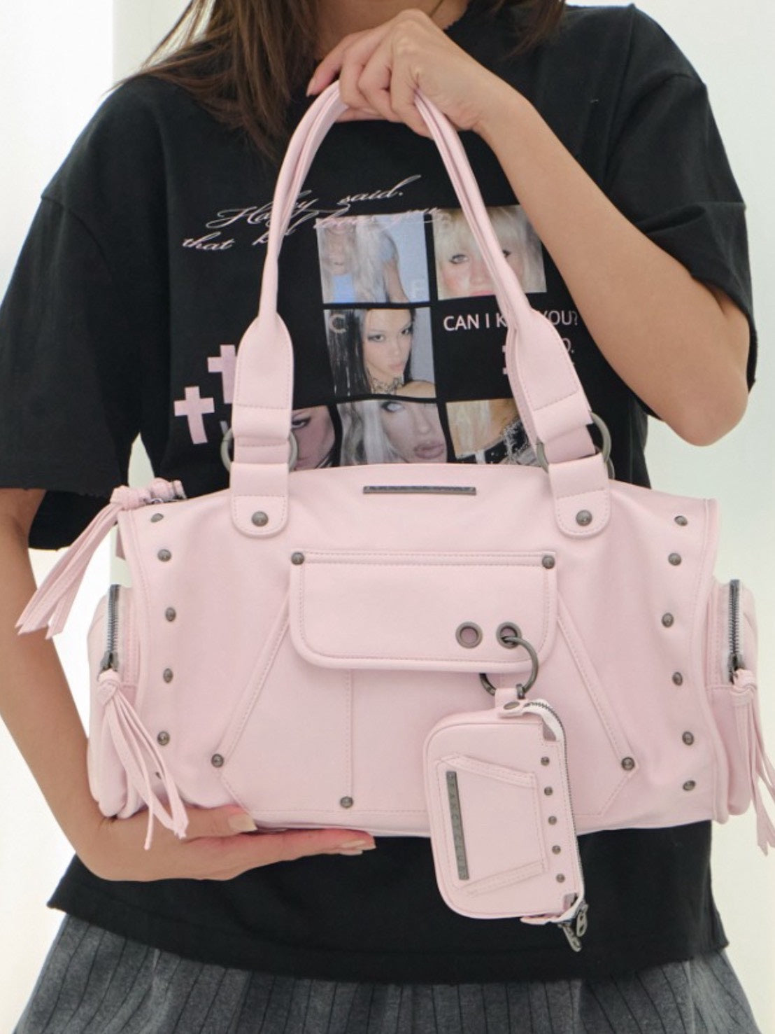 【FANCY CLUB】VEIL STUD BAG & WALLET