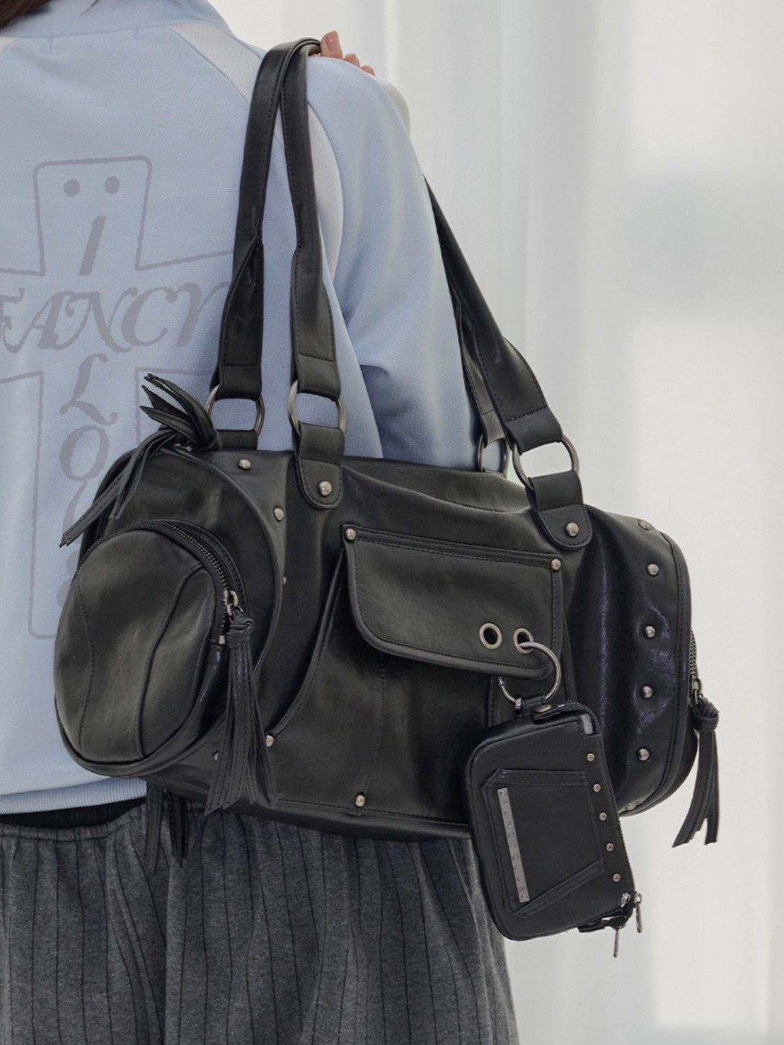 【FANCY CLUB】VEIL STUD BAG & WALLET