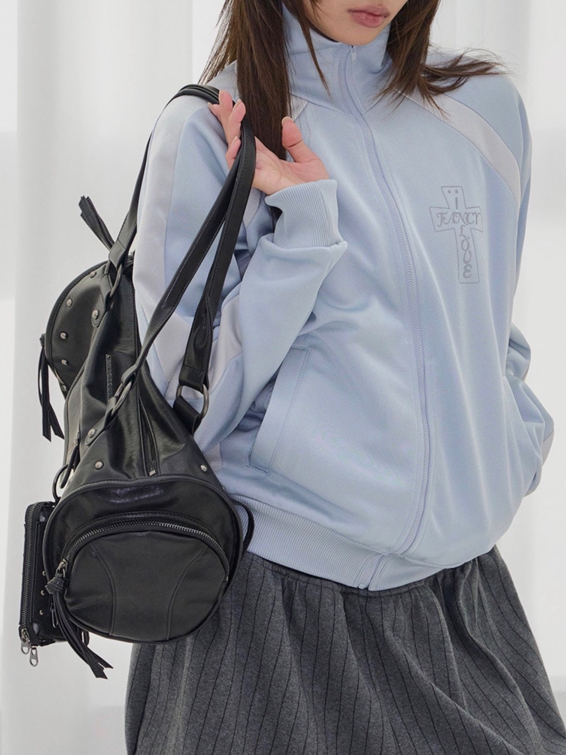 【FANCY CLUB】VEIL STUD BAG & WALLET