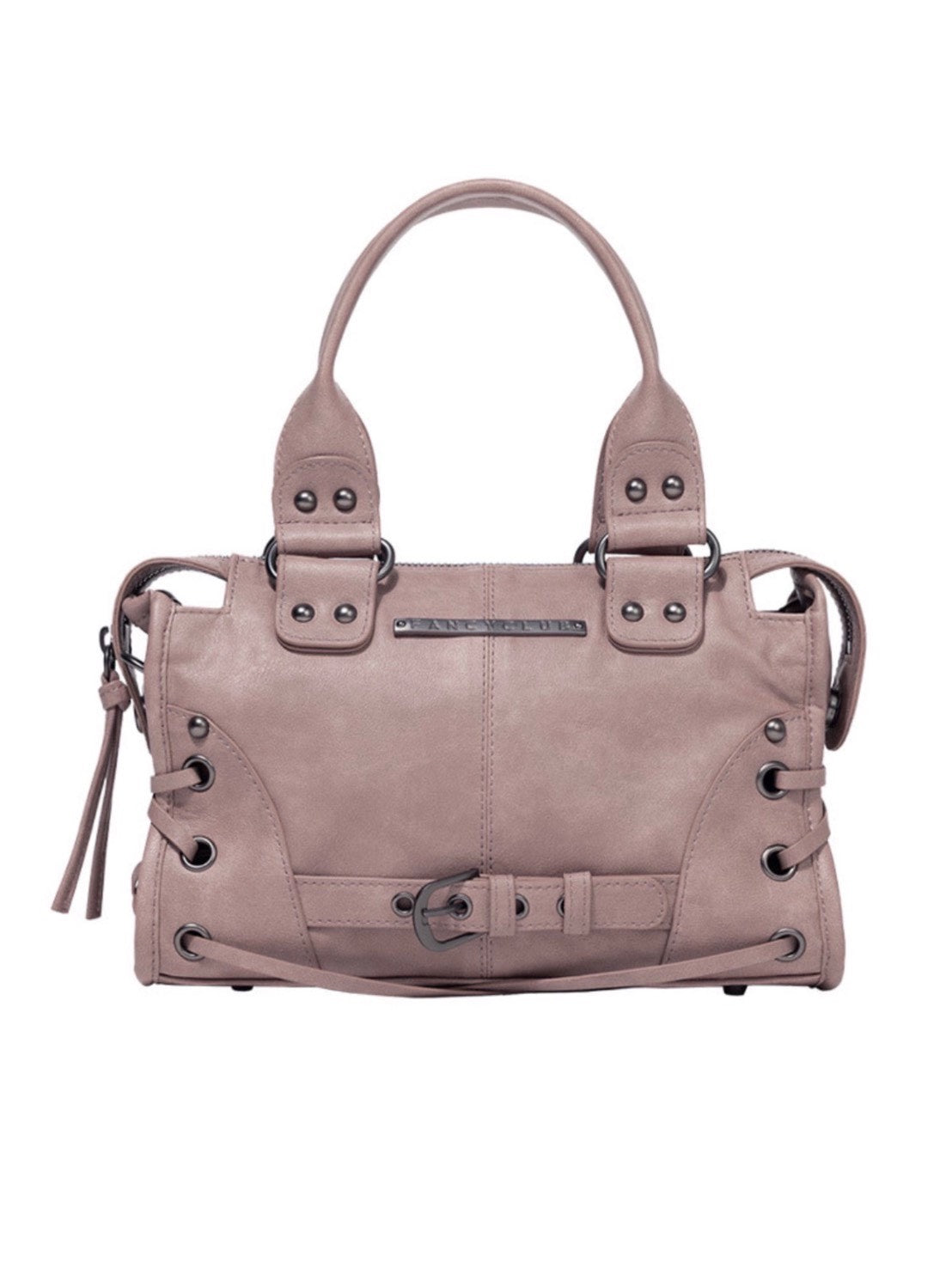 【FANCY CLUB】BELTED WASHING COATING MINI BAG