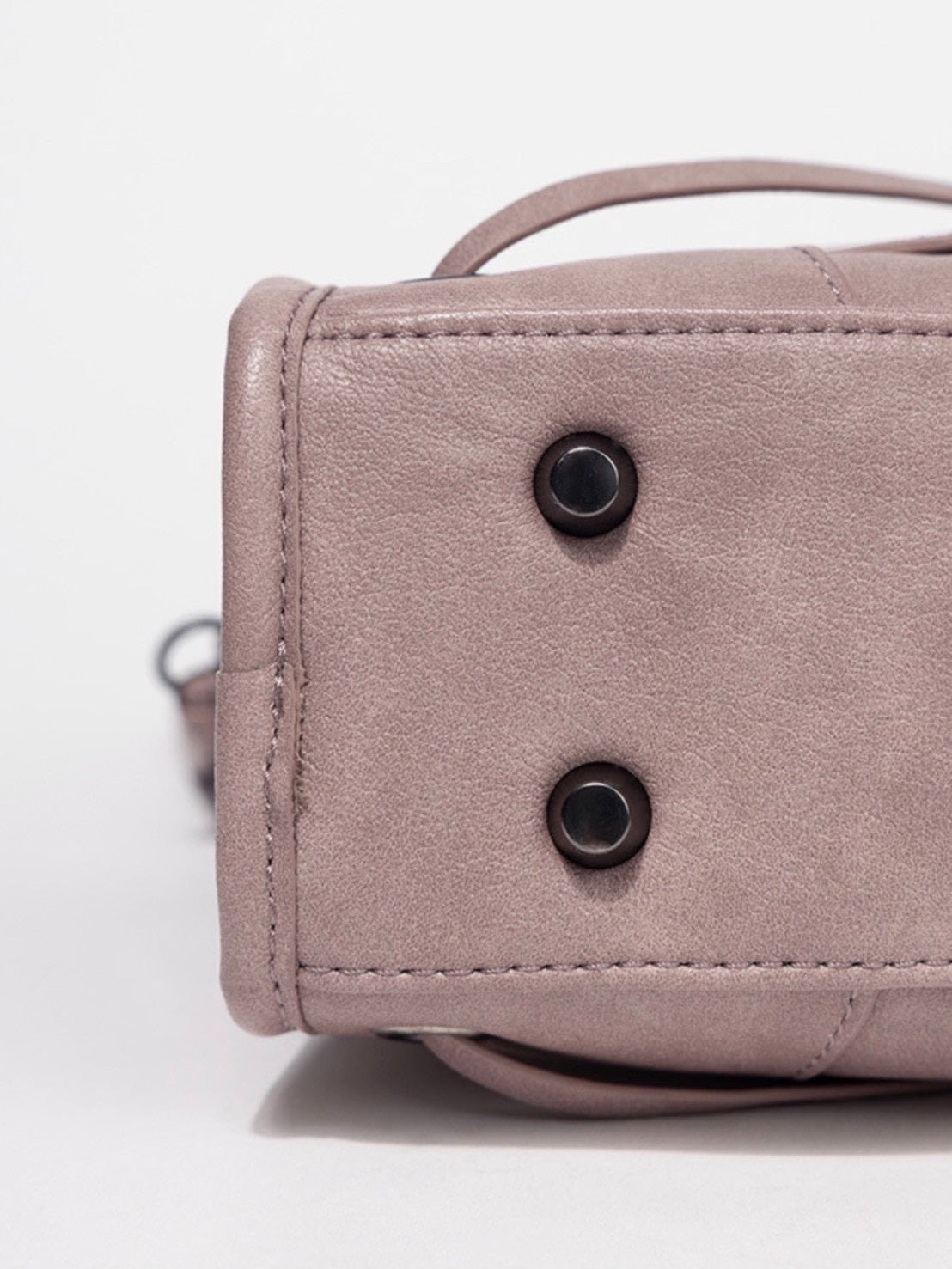 【FANCY CLUB】BELTED WASHING COATING MINI BAG