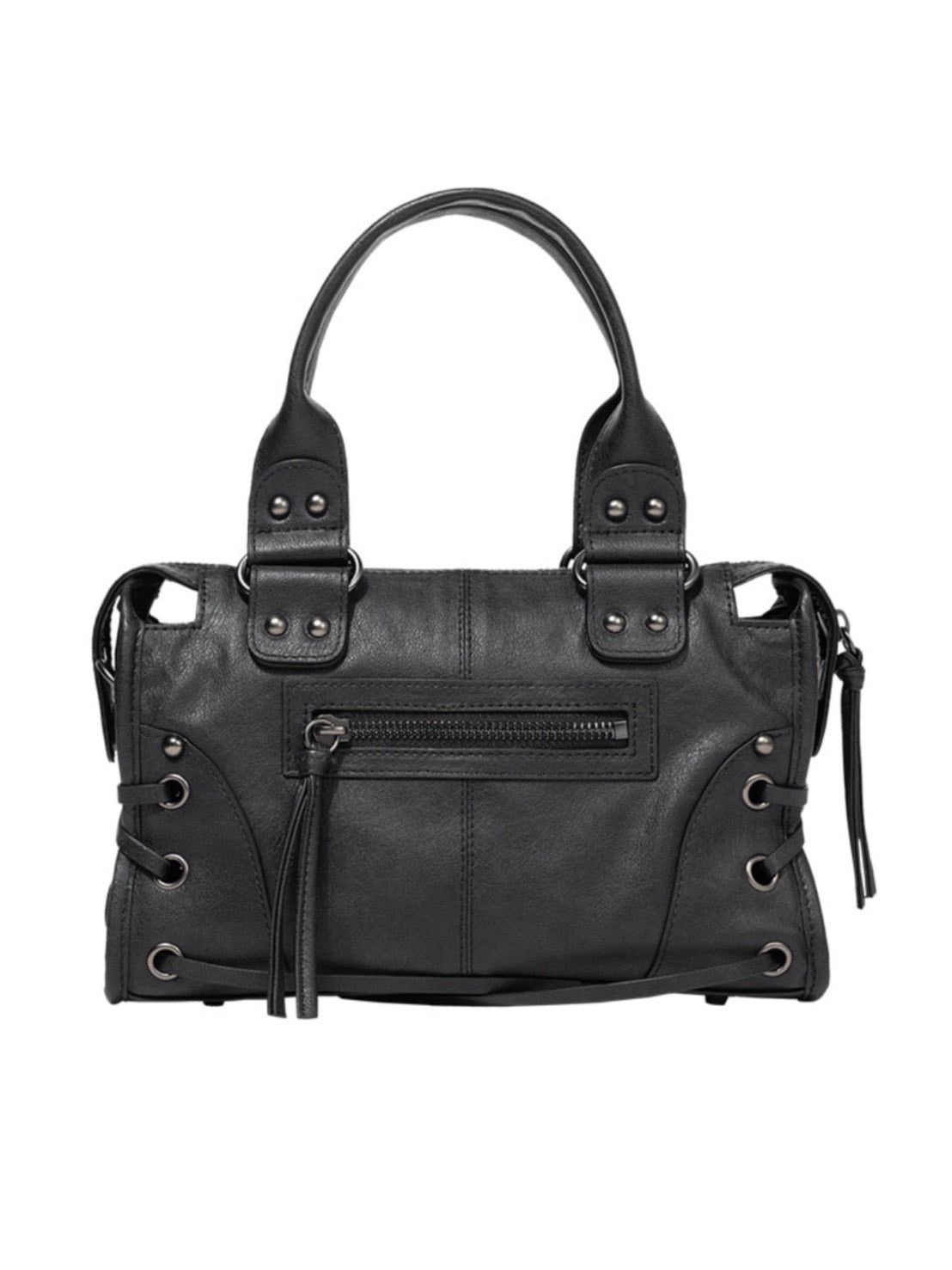 【FANCY CLUB】BELTED WASHING COATING MINI BAG