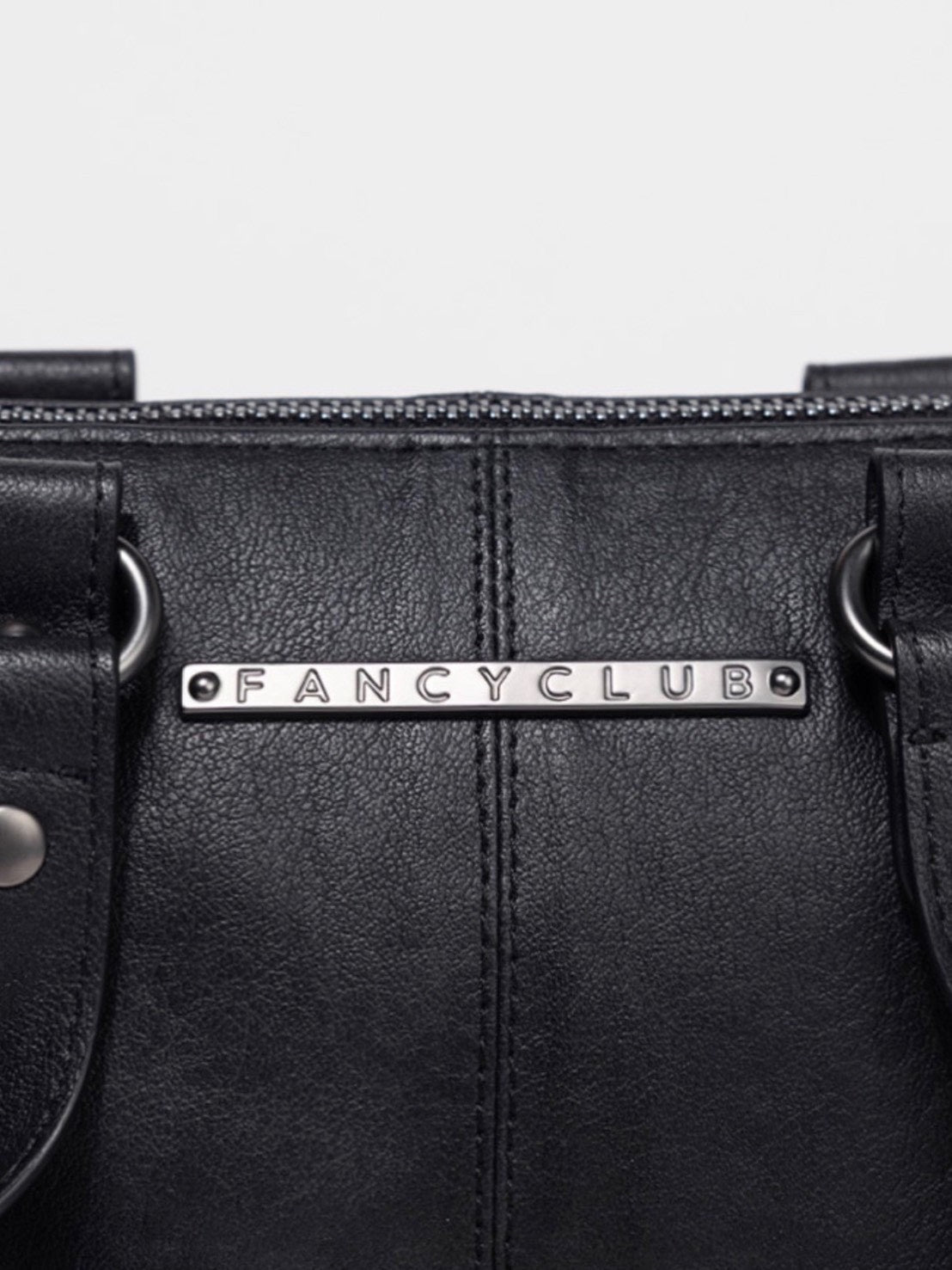 【FANCY CLUB】BELTED WASHING COATING MINI BAG