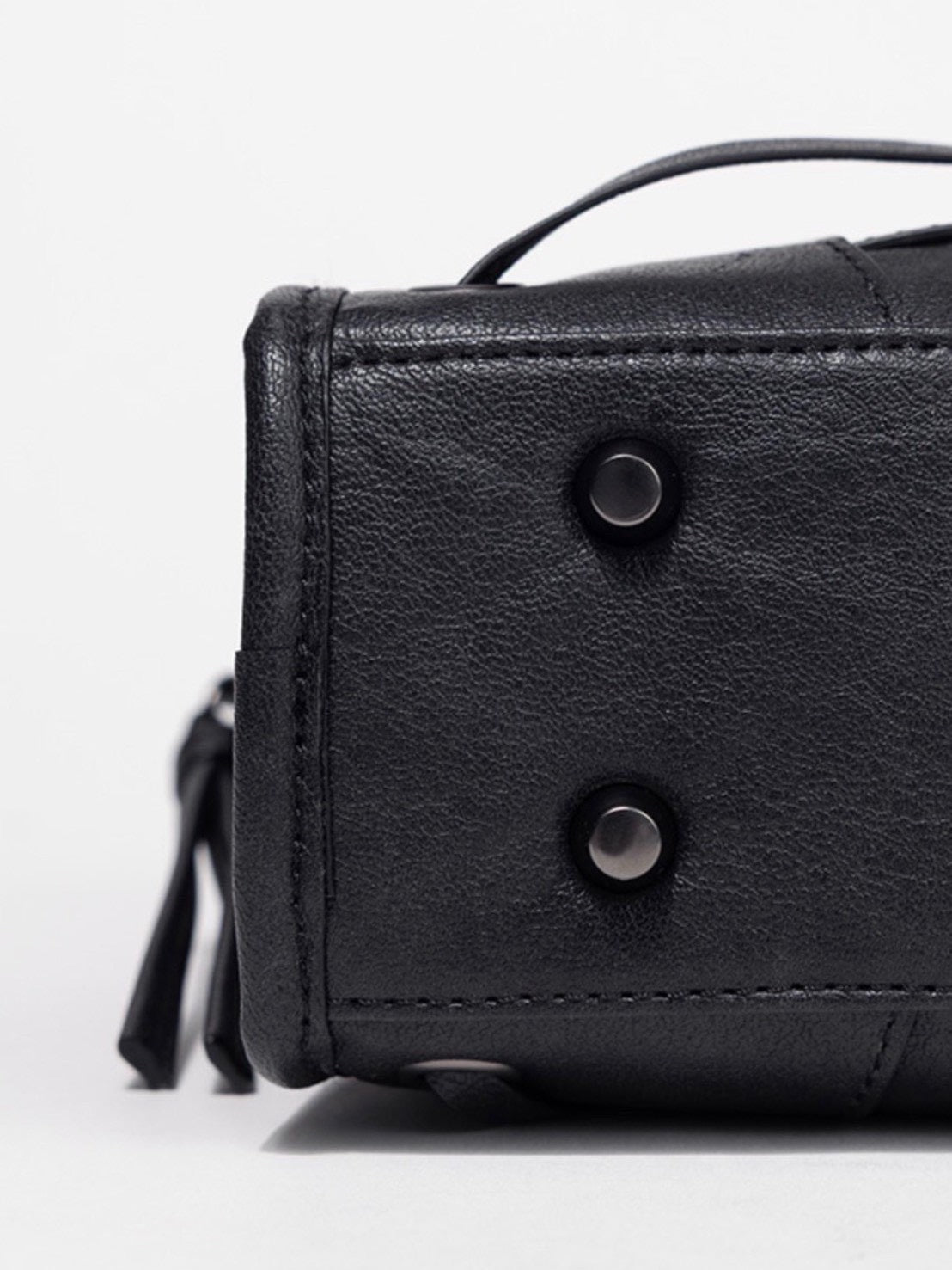 【FANCY CLUB】BELTED WASHING COATING MINI BAG