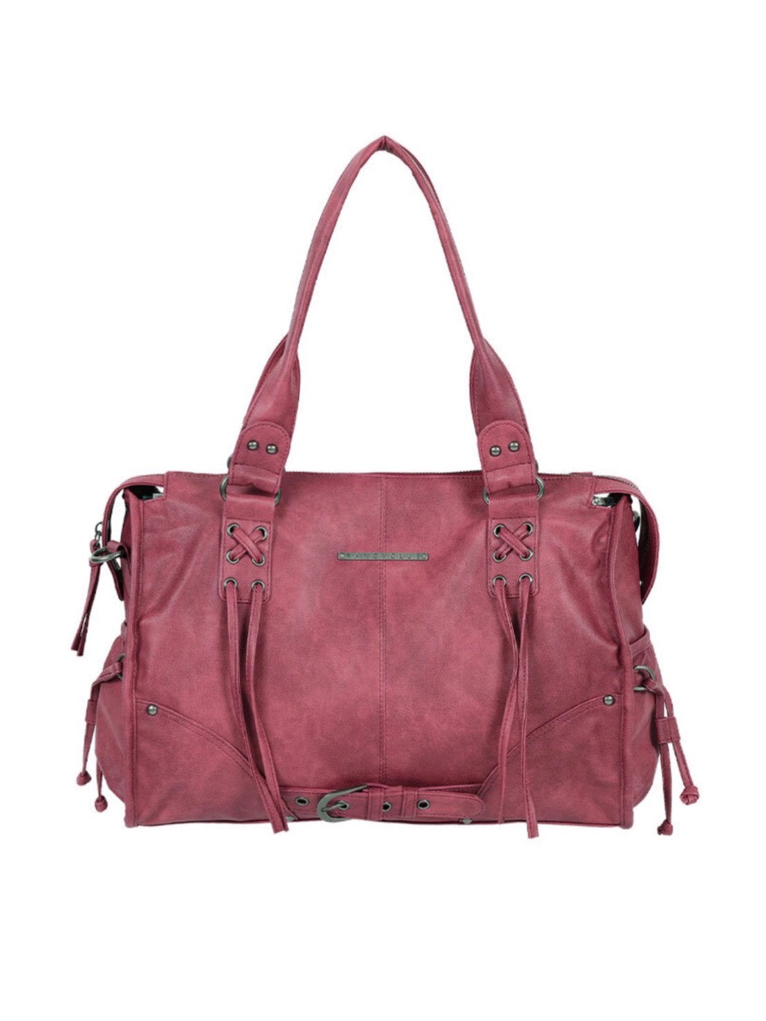 【FANCY CLUB】BELTED WASHING COATING BAG