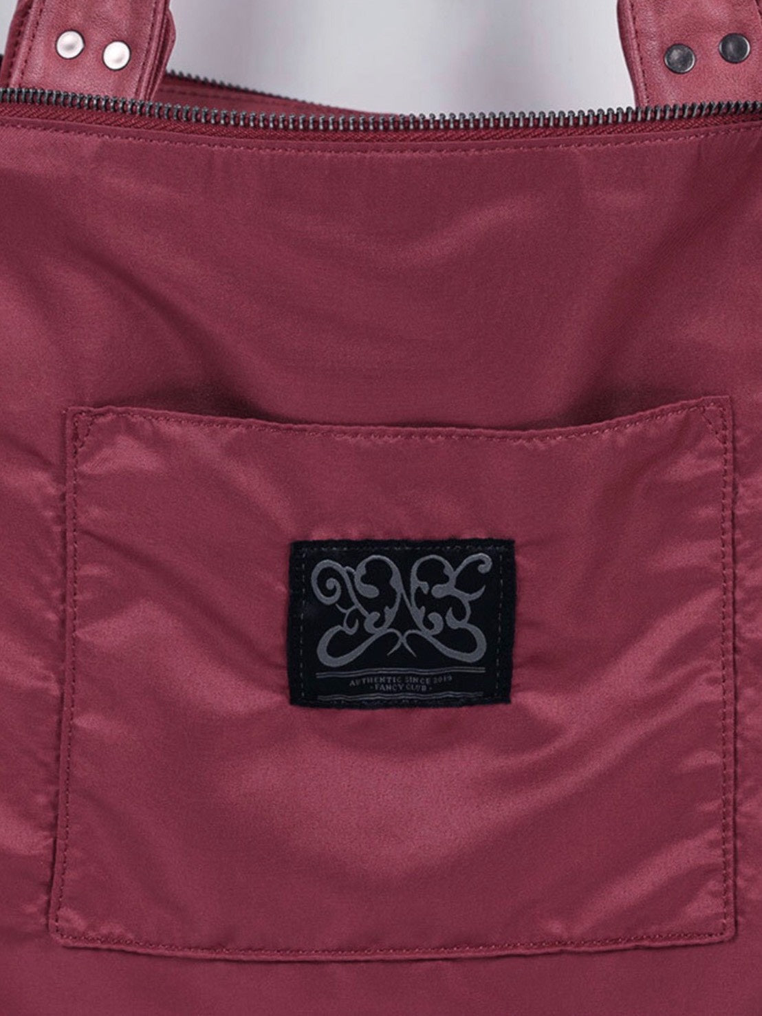 【FANCY CLUB】BELTED WASHING COATING BAG