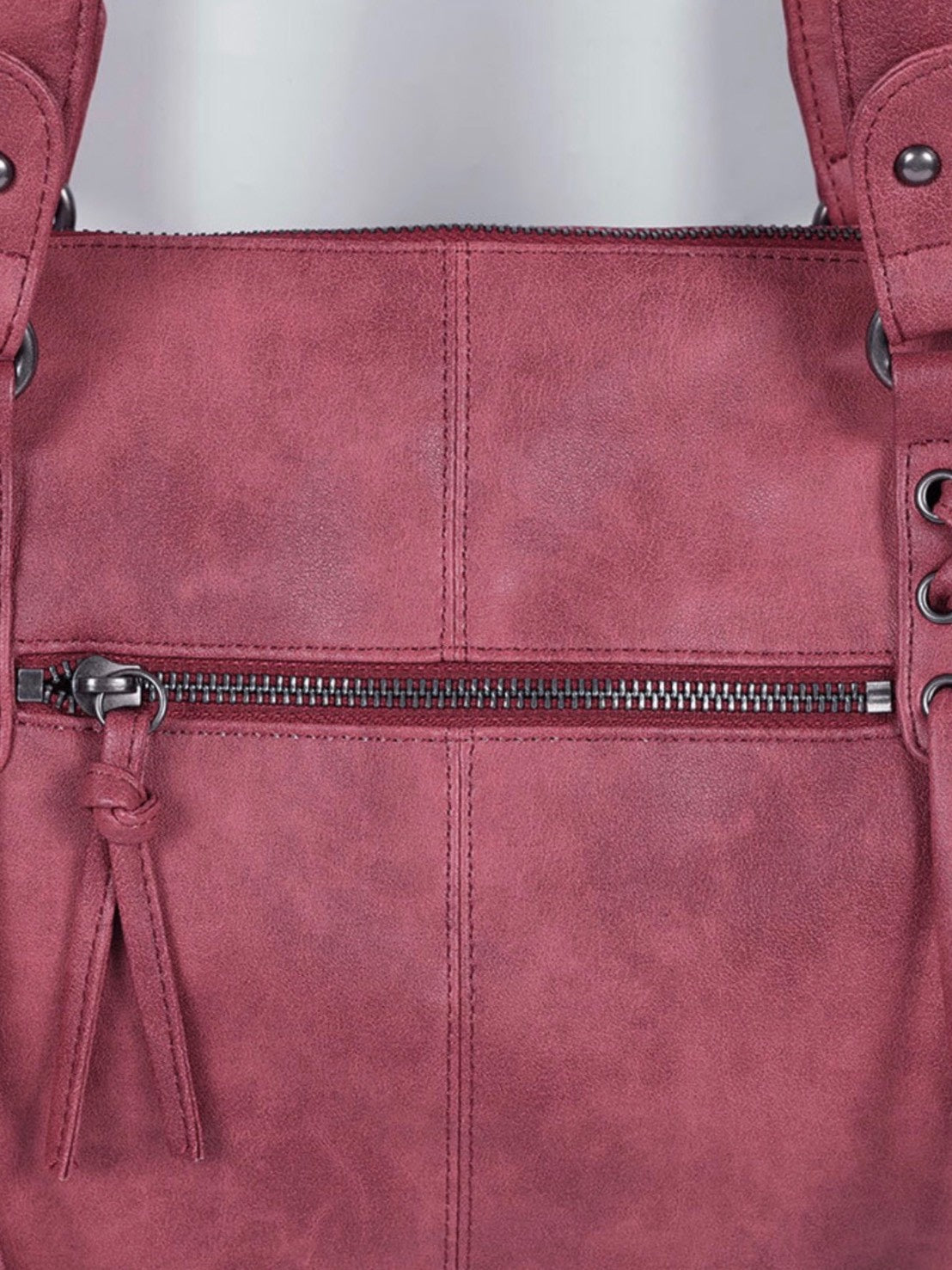 【FANCY CLUB】BELTED WASHING COATING BAG