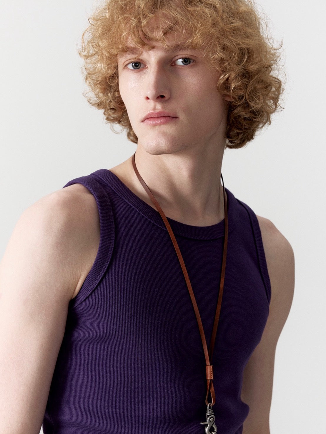 【ESC STUDIO】esc snug ribbed tank top