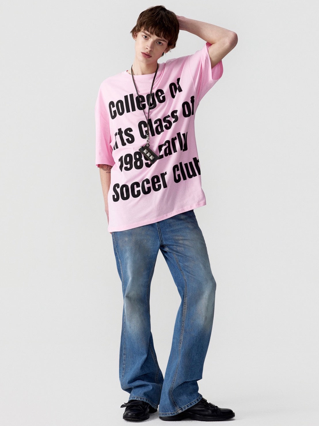 【ESC STUDIO】dad's soccer club t-shirt