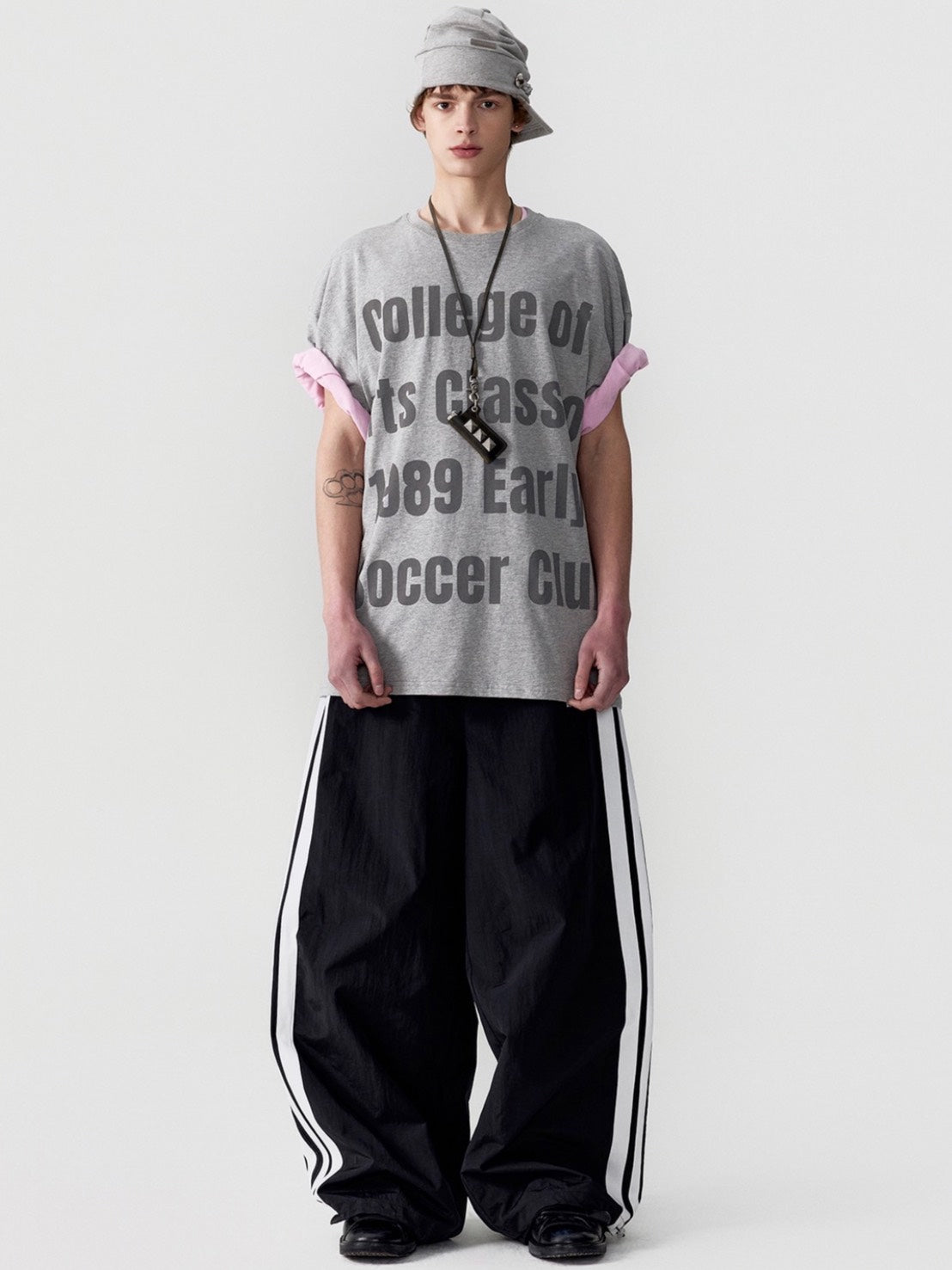 【ESC STUDIO】HOMIE 3-stripe track panrt