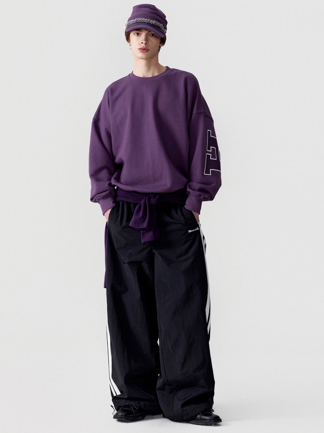 【ESC STUDIO】HOMIE 3-stripe track panrt