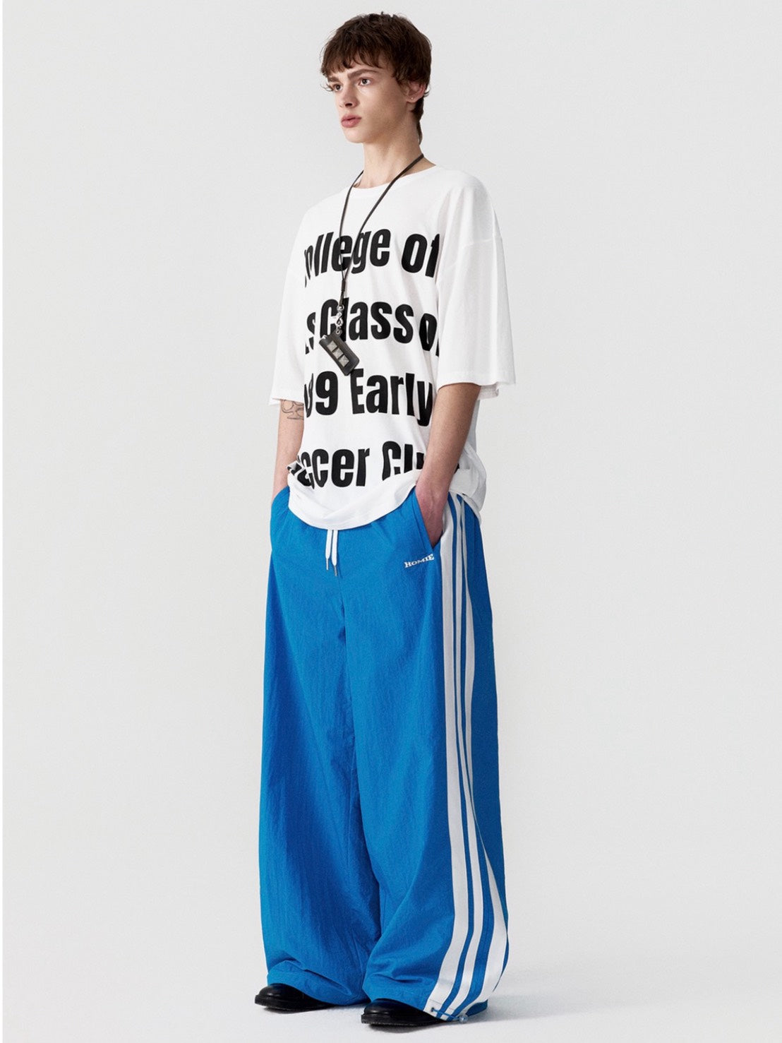 【ESC STUDIO】HOMIE 3-stripe track panrt