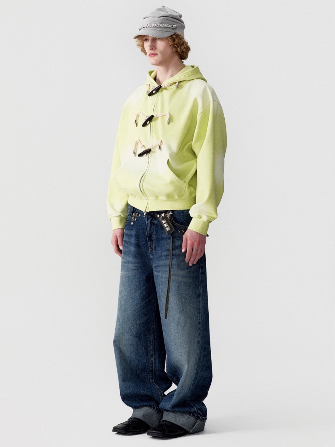 【ESC STUDIO】double knit military cap