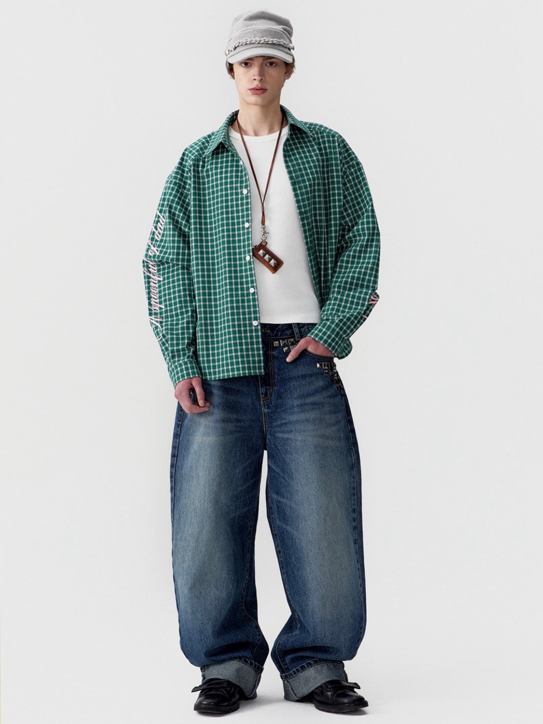 【ESC STUDIO】double knit military cap