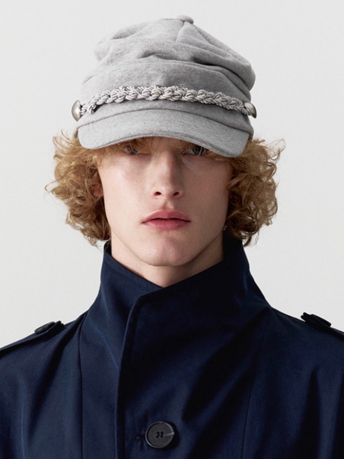 【ESC STUDIO】double knit military cap